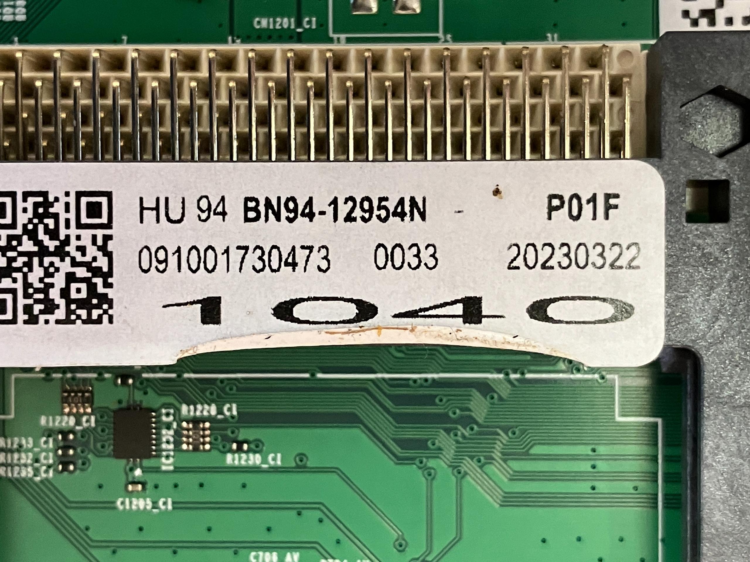 Samsung main board BN94-12954N for One Connect Box SOC1003N QE75Q7FNA , Q8 , Q9
