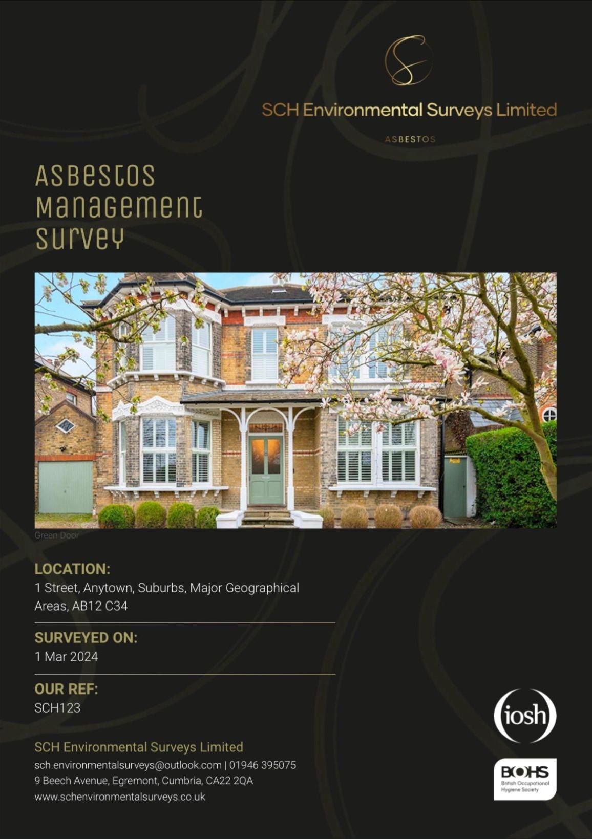 Our Survey Report front cover