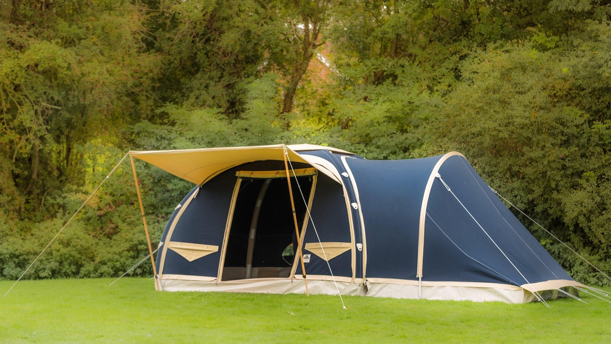 Karsten Inflatable Tent with Sleeping Extension