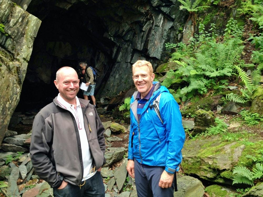 Countryfile at Millican's Cave