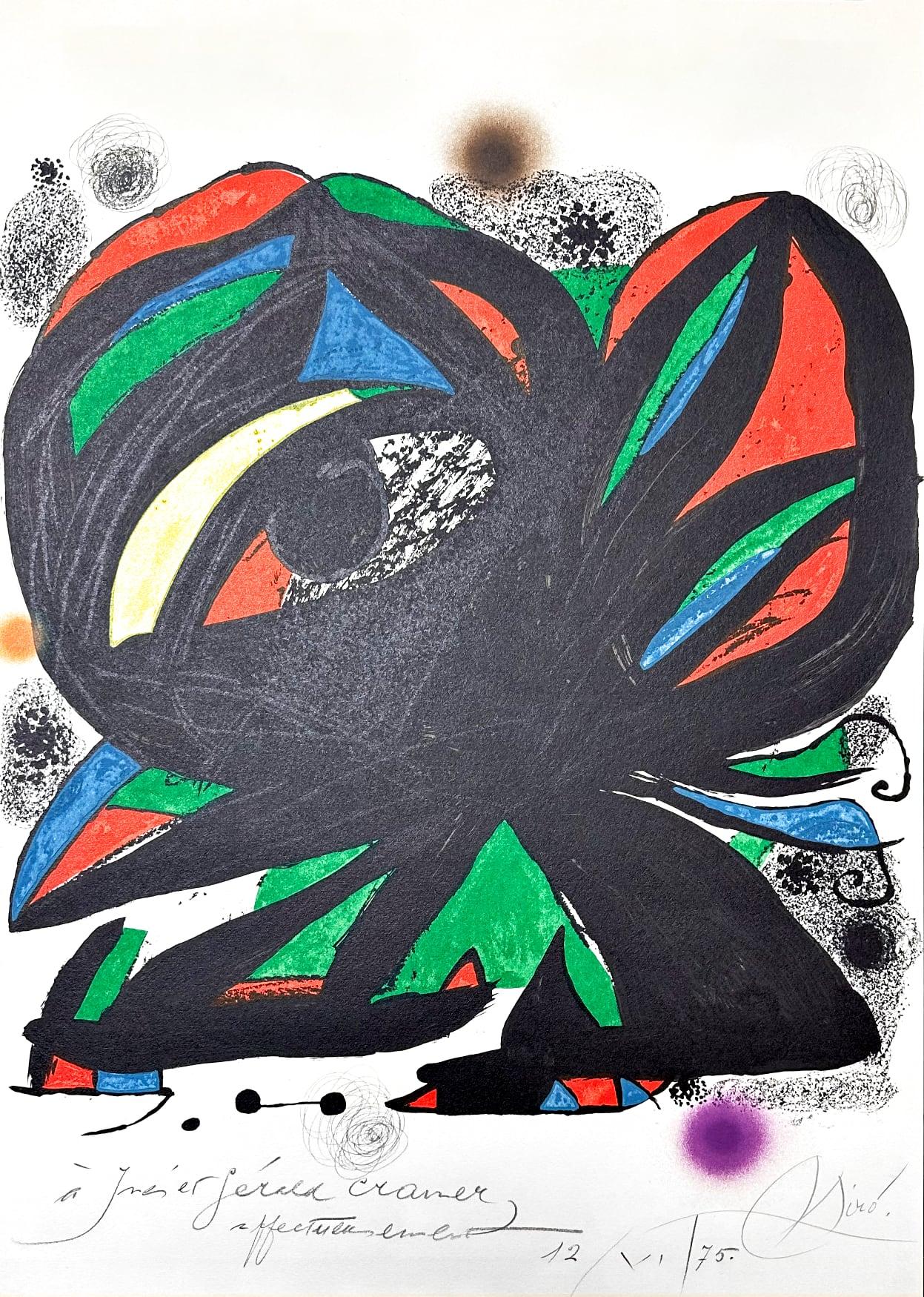 Joan Miro - Affiche pour l’ouverture de la Fundacio Joan Miro Barcelone
