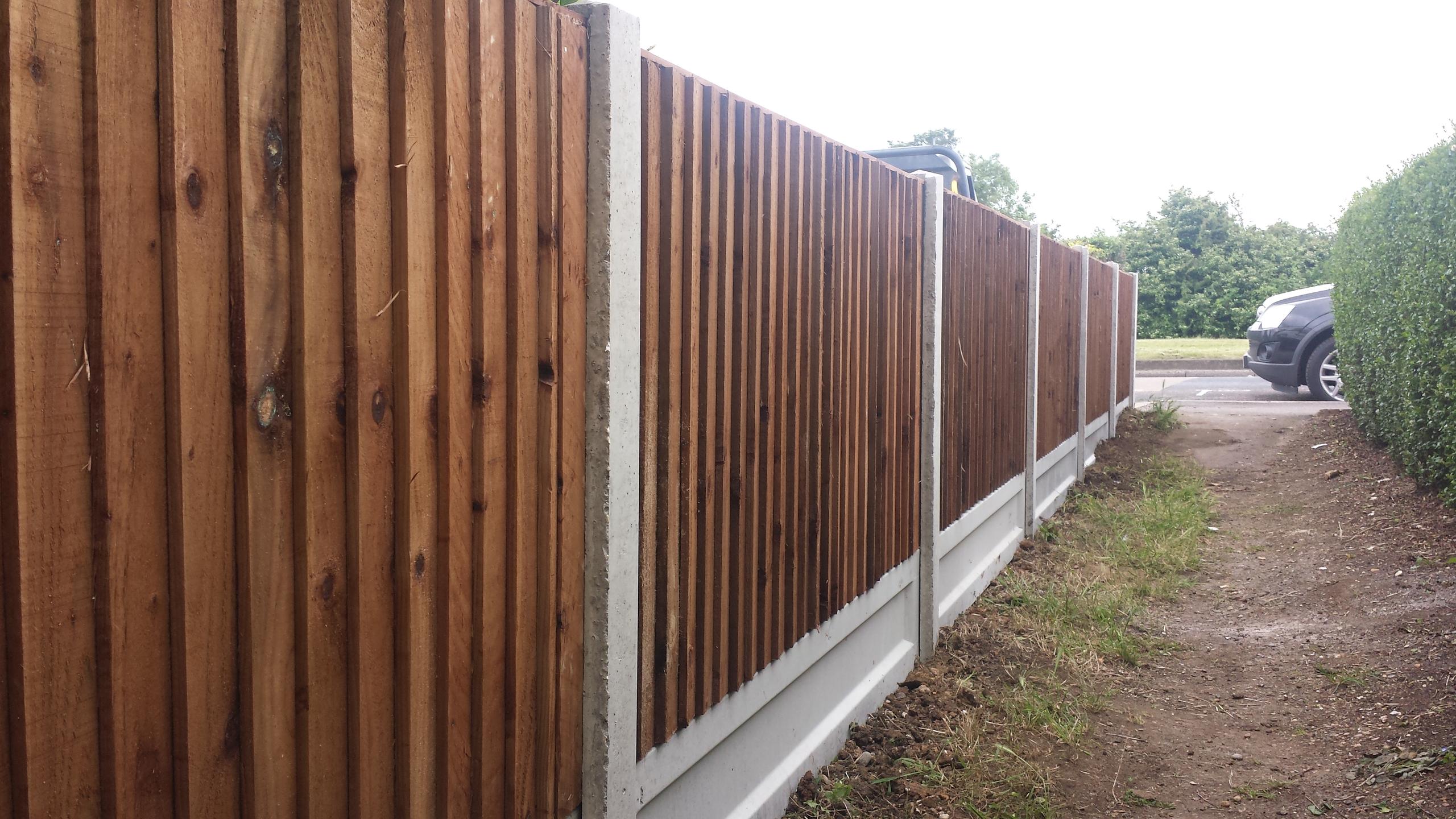 Close board panels | feather edge fence panels