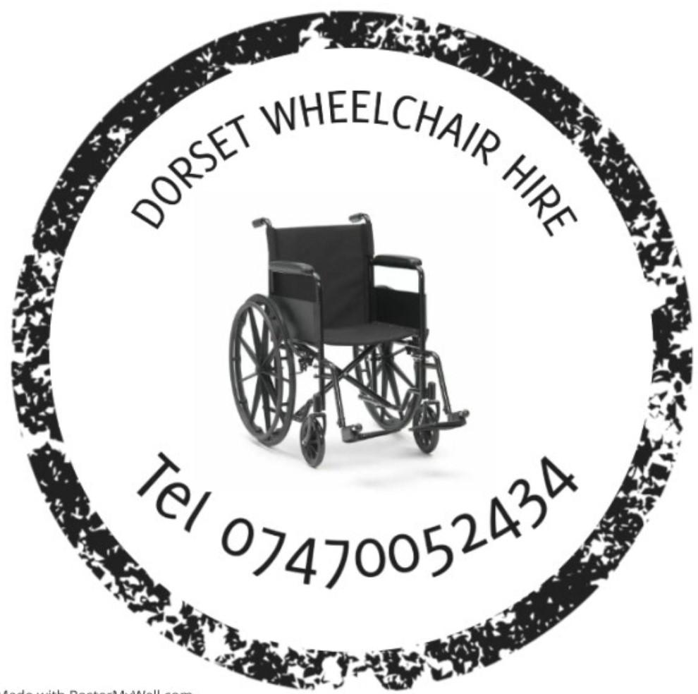 NHS Wheelchair hire Blandford Tel 07470052434