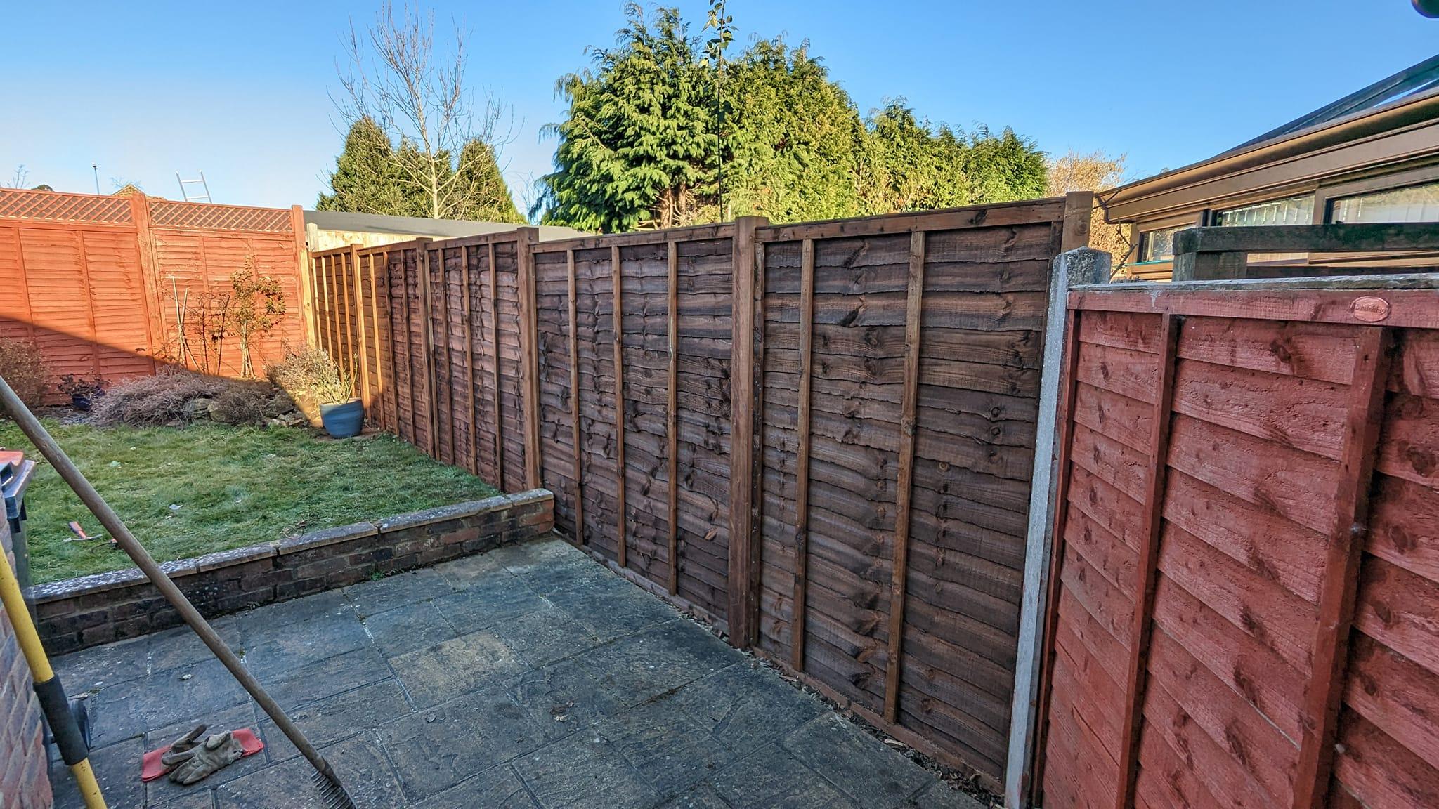 Fencing installed on Maidstone