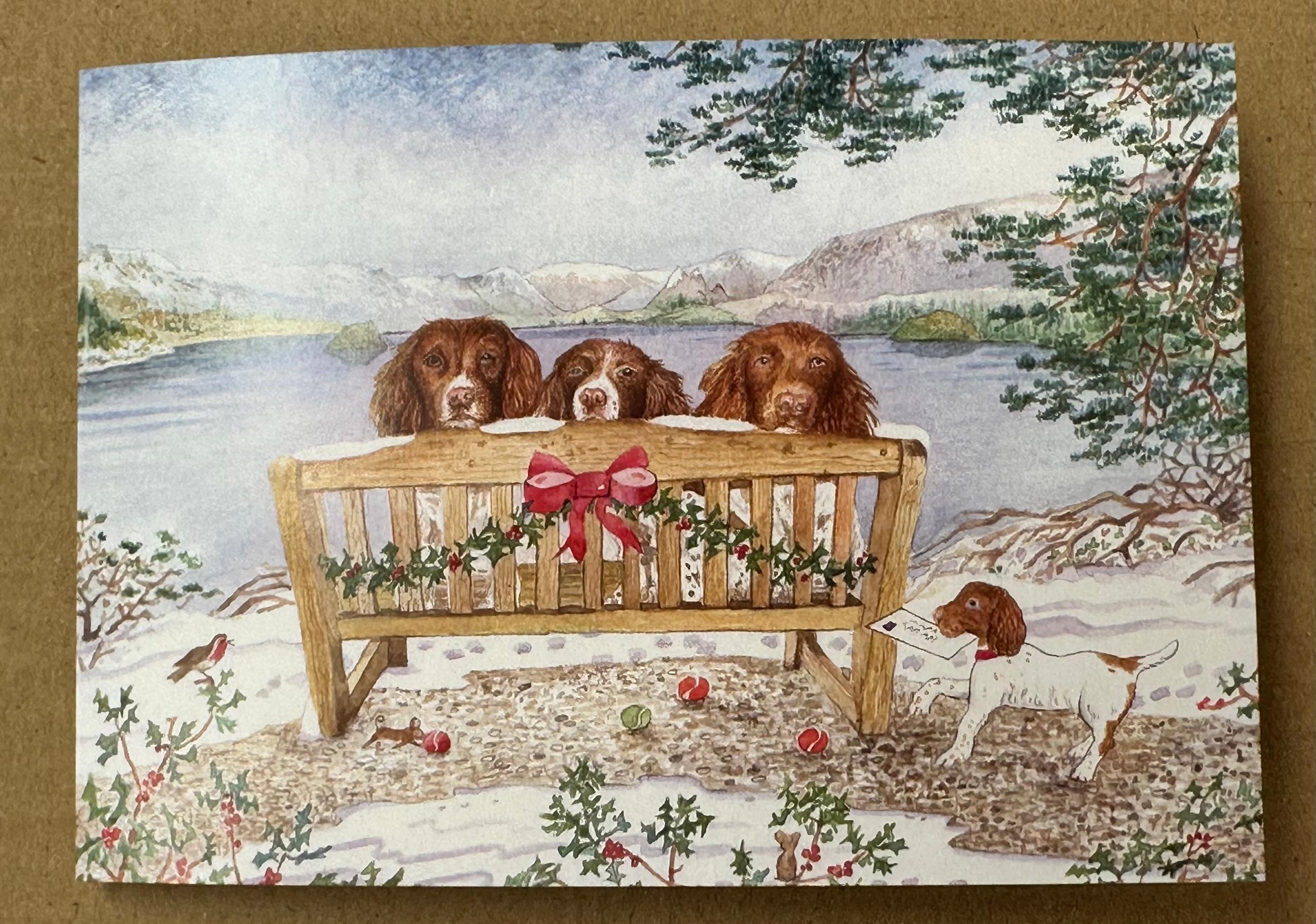 Single A5 Special Delivery Christmas Card 