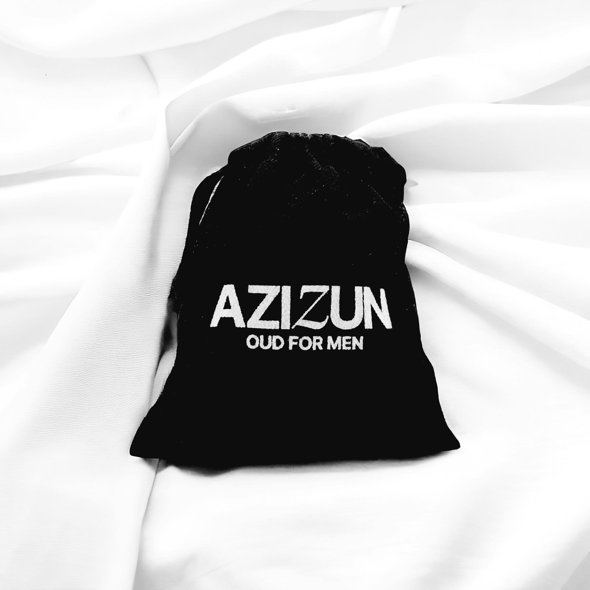 Azizun Oud for Men travel pouch