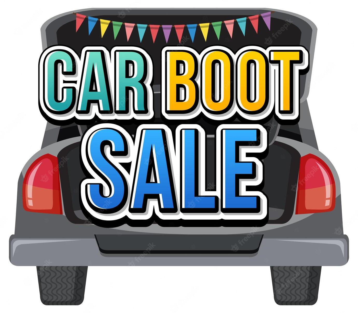 Don't miss the May Bank Holiday Car Boot Sale! Book early to avoid dissapointment!