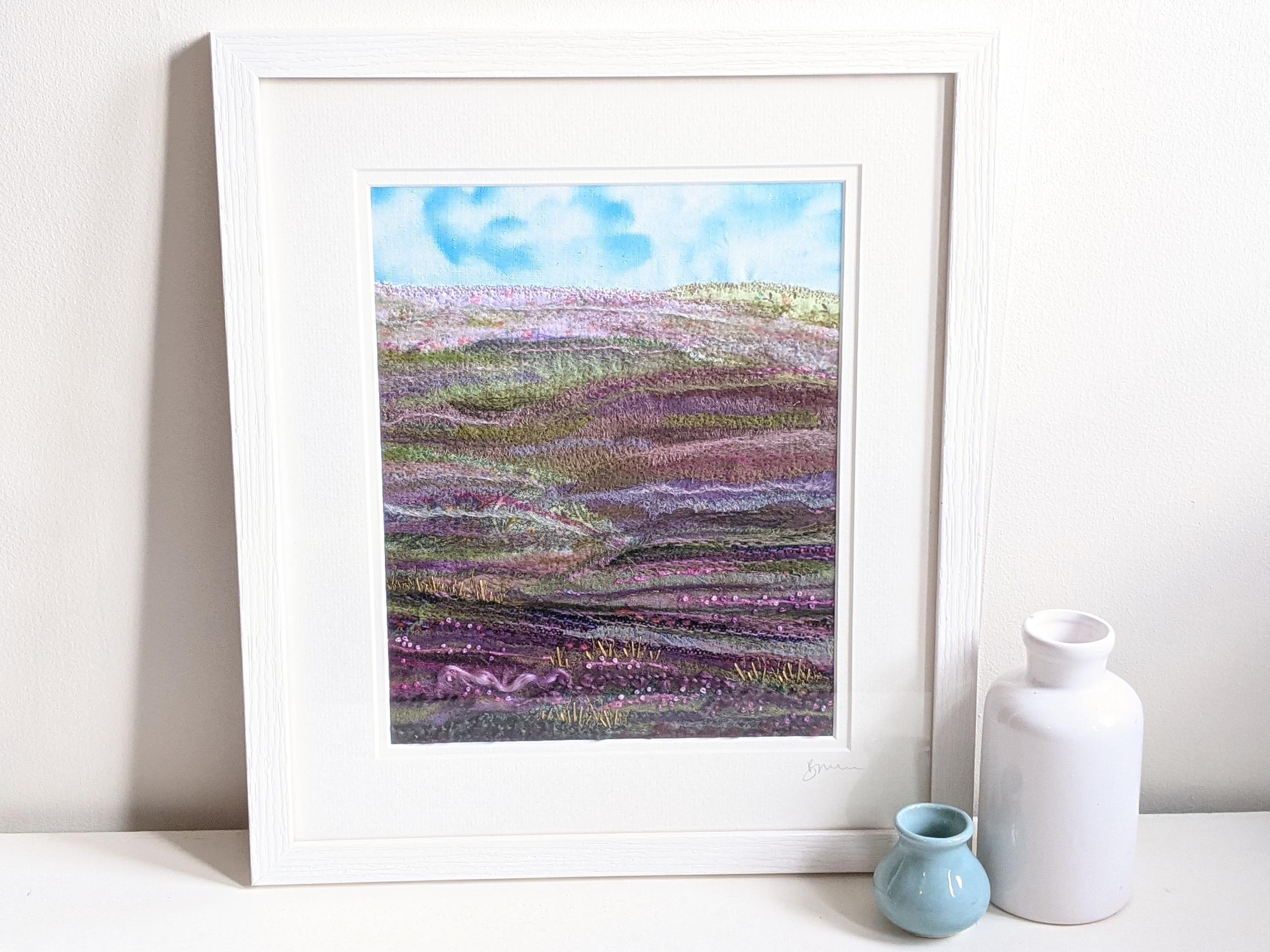 Summer Moorland - Textile Picture
