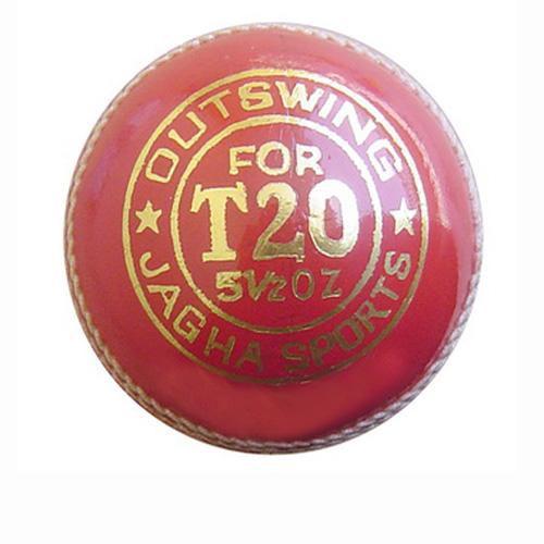 JS T20 MATCH CRICKET  BALL LEATHER 5.5 Oz adult 4 PIECE