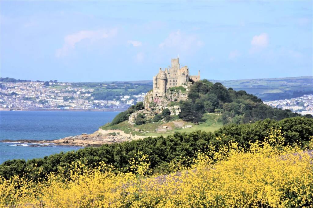 View of St Michael's Mount from coast path