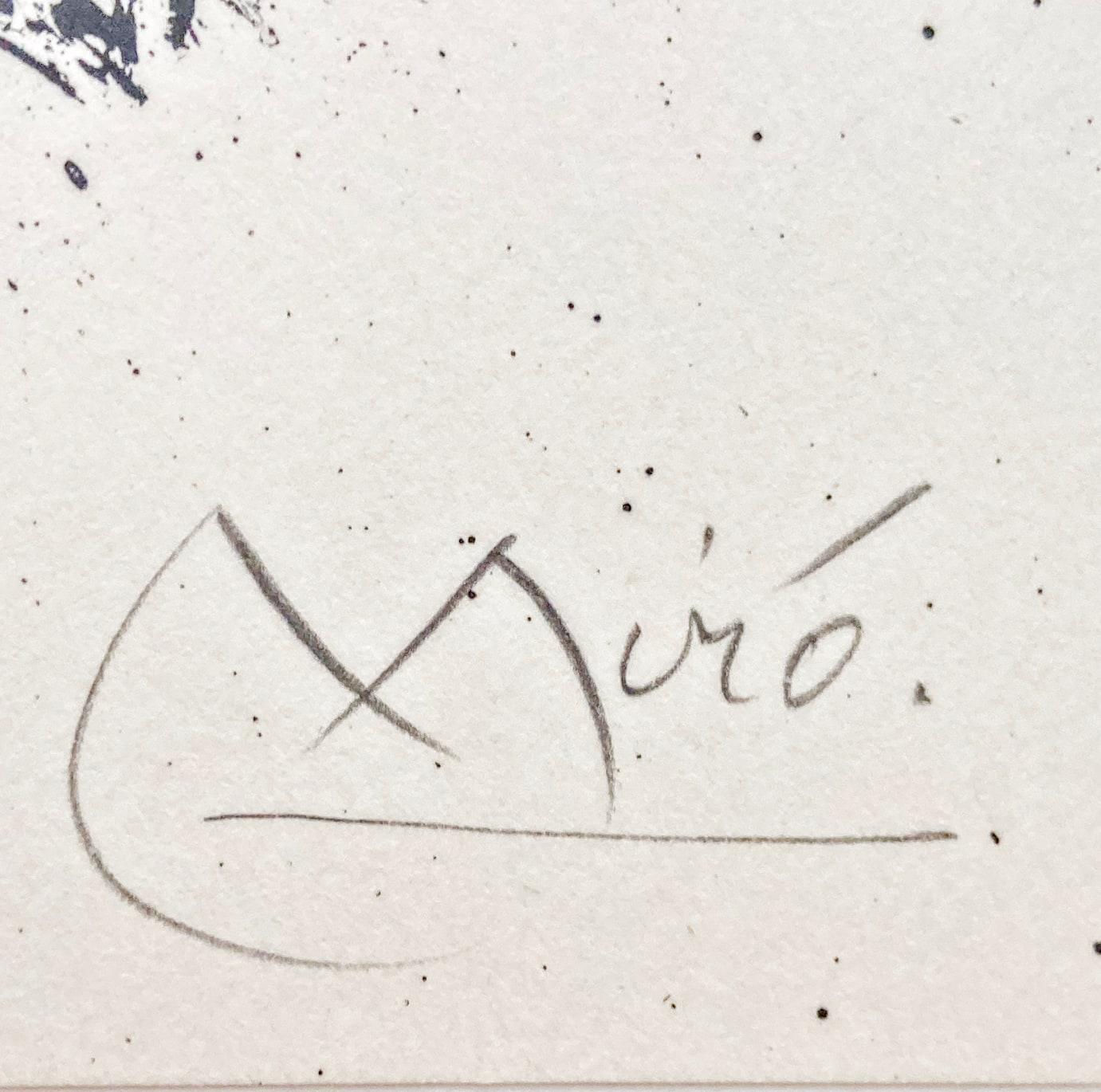 Joan Miro - Je Travaille Comme un Jardinier (M413)