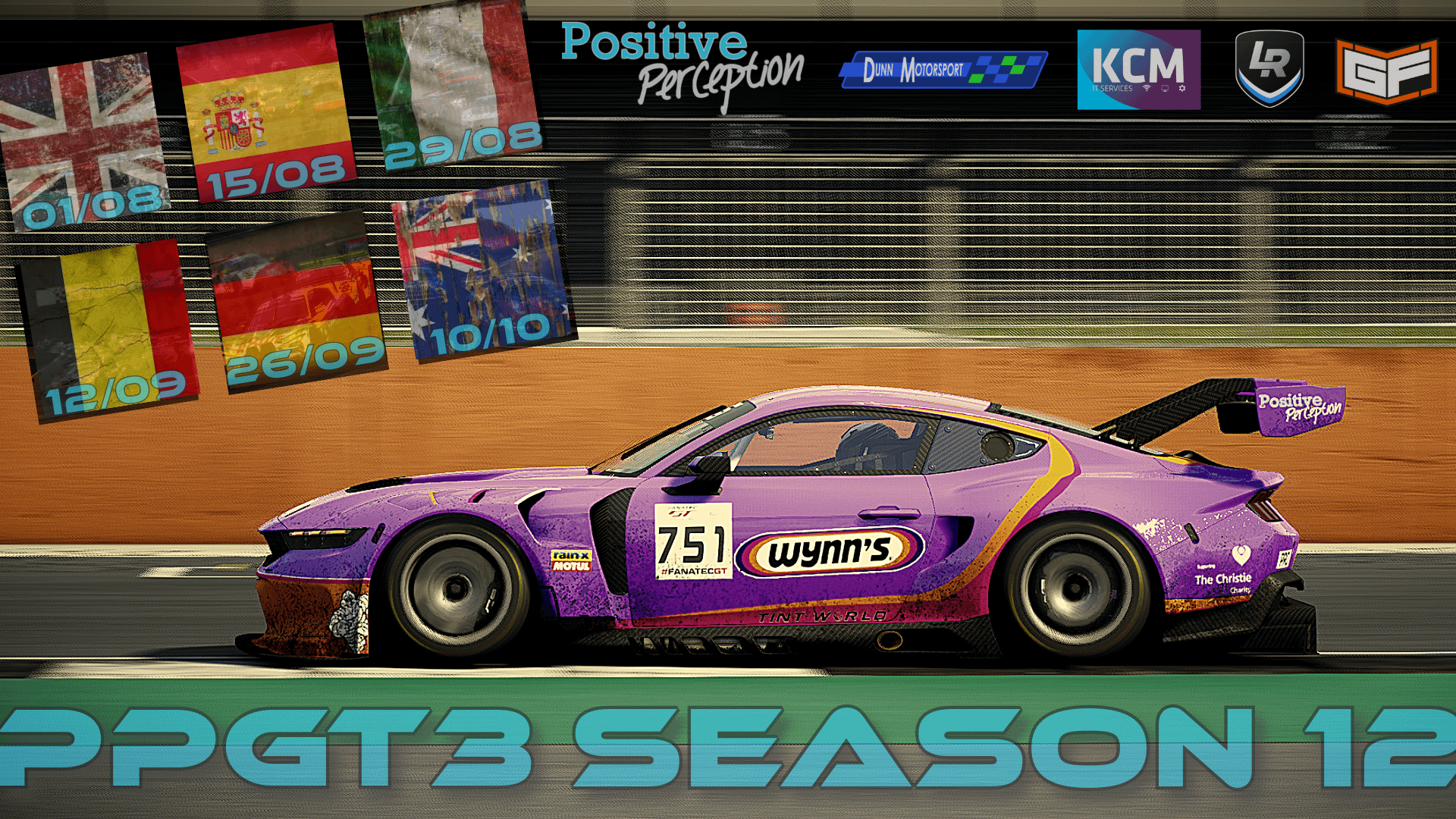 Positive Perception GT3 series, Season 12, GT3, Assetto Corsa Competizione,