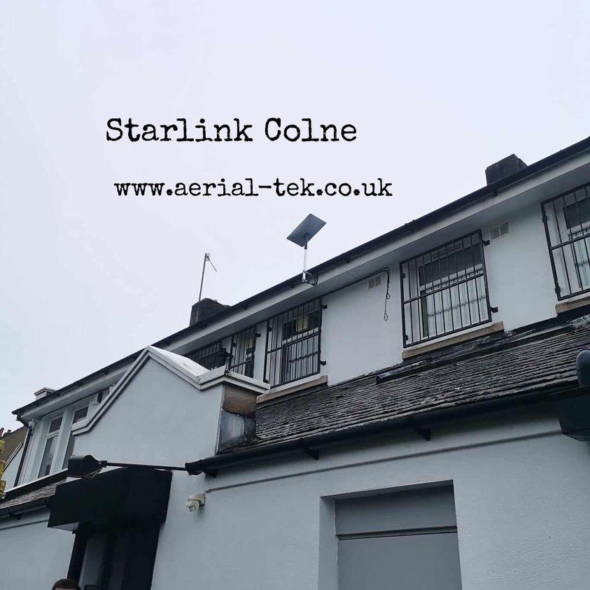 Starlink Professional Installation Colne