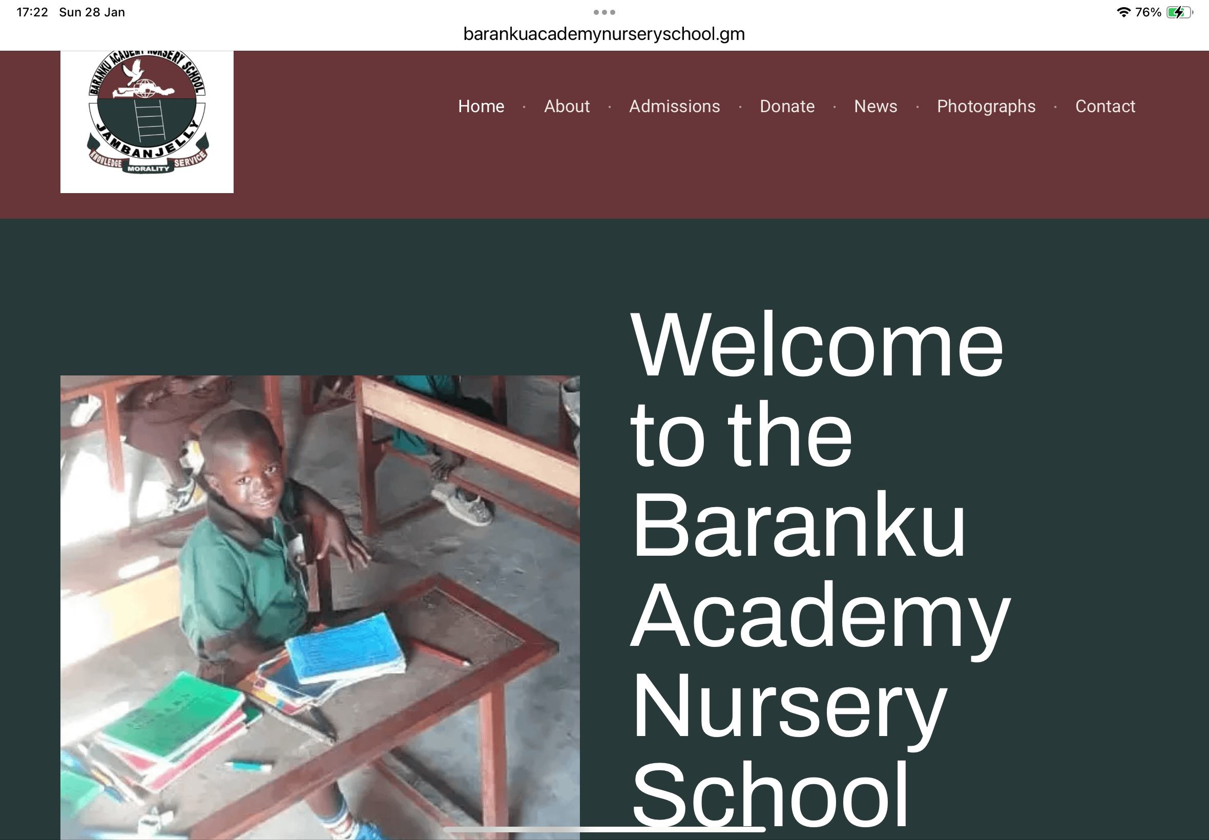 School Website Launched