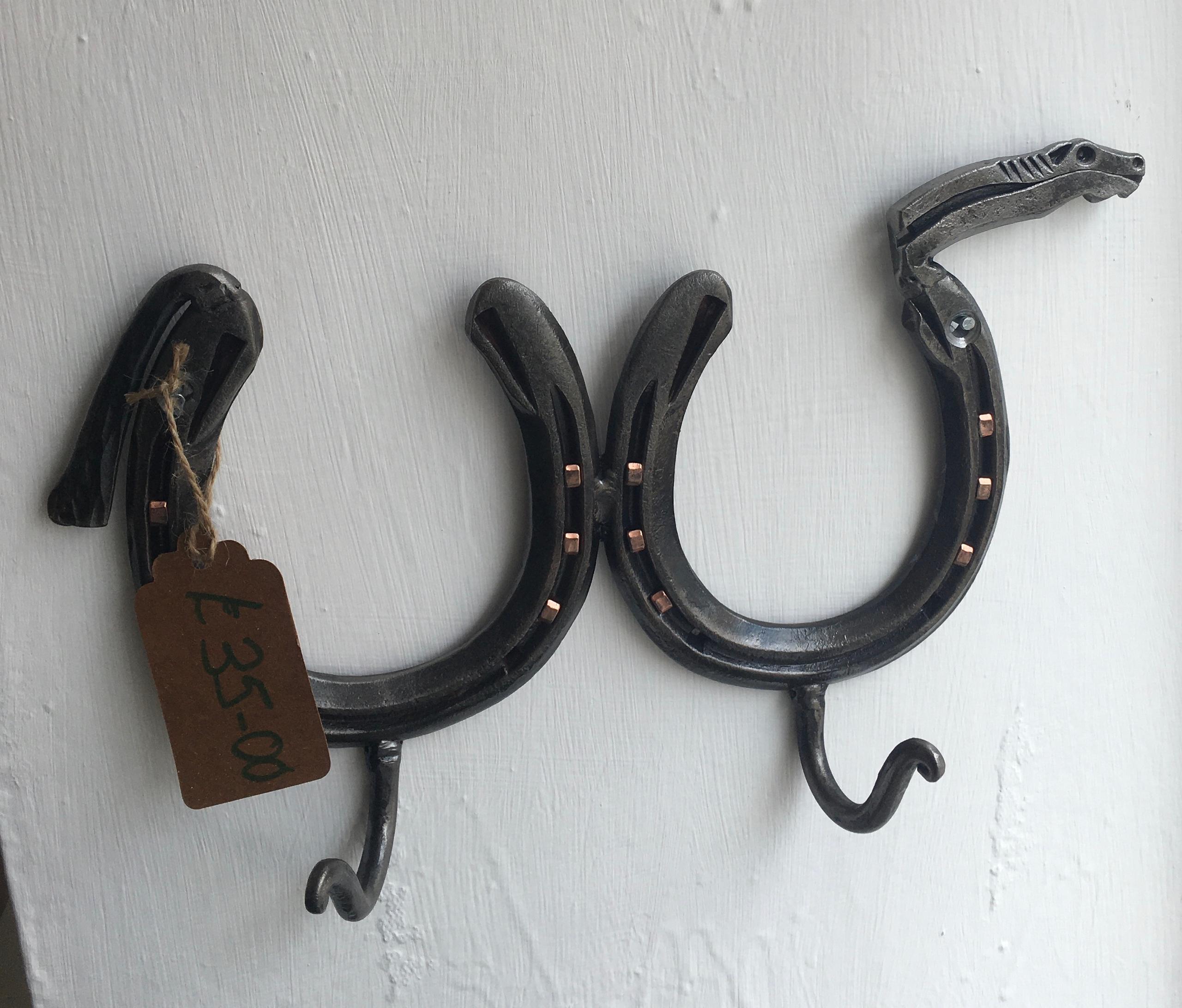 Horse shoe Coat Hooks