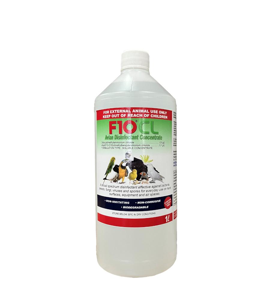 F10CL Avian Disinfectant Concentrate bottle