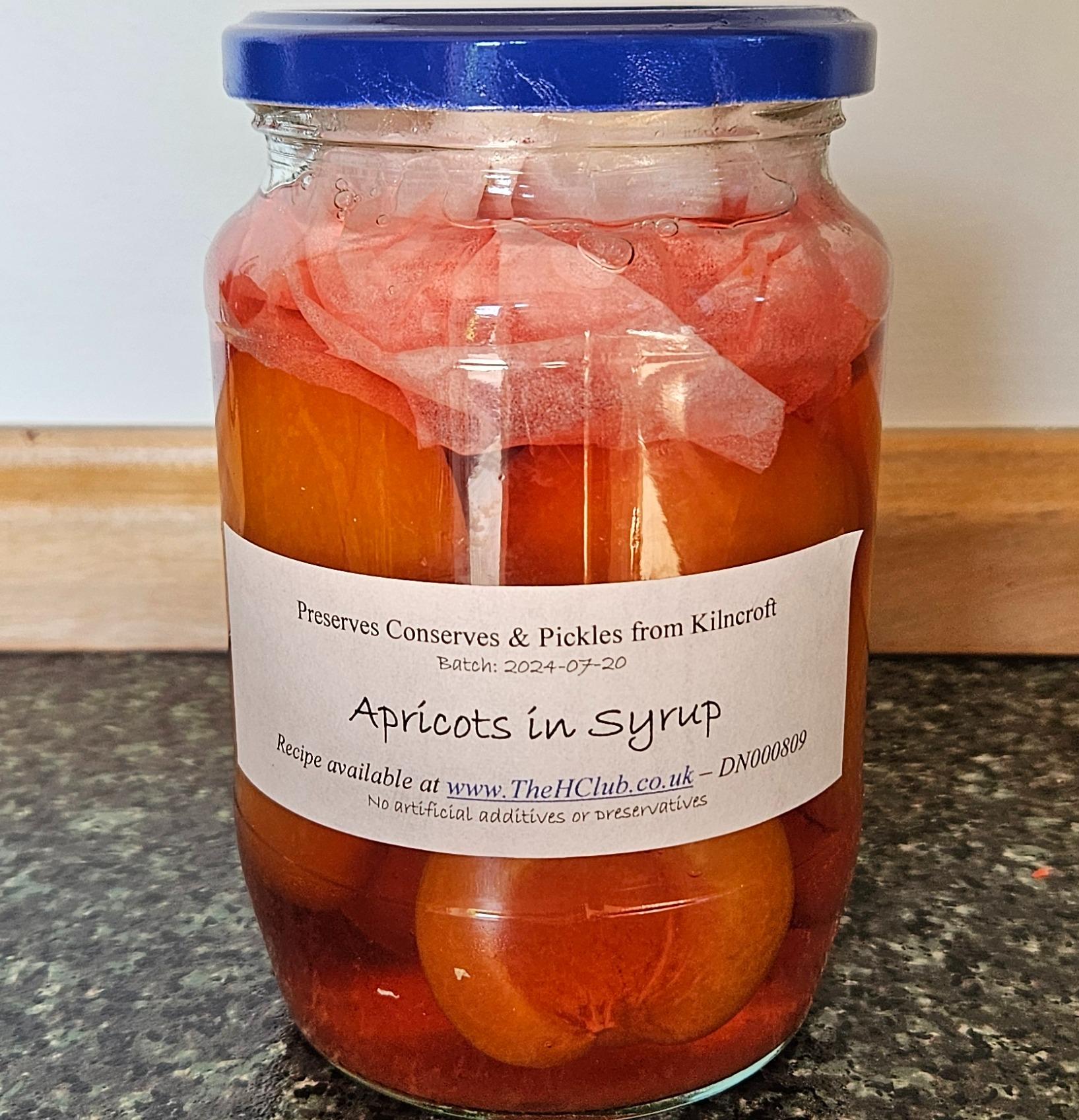 Apricots in Syrup