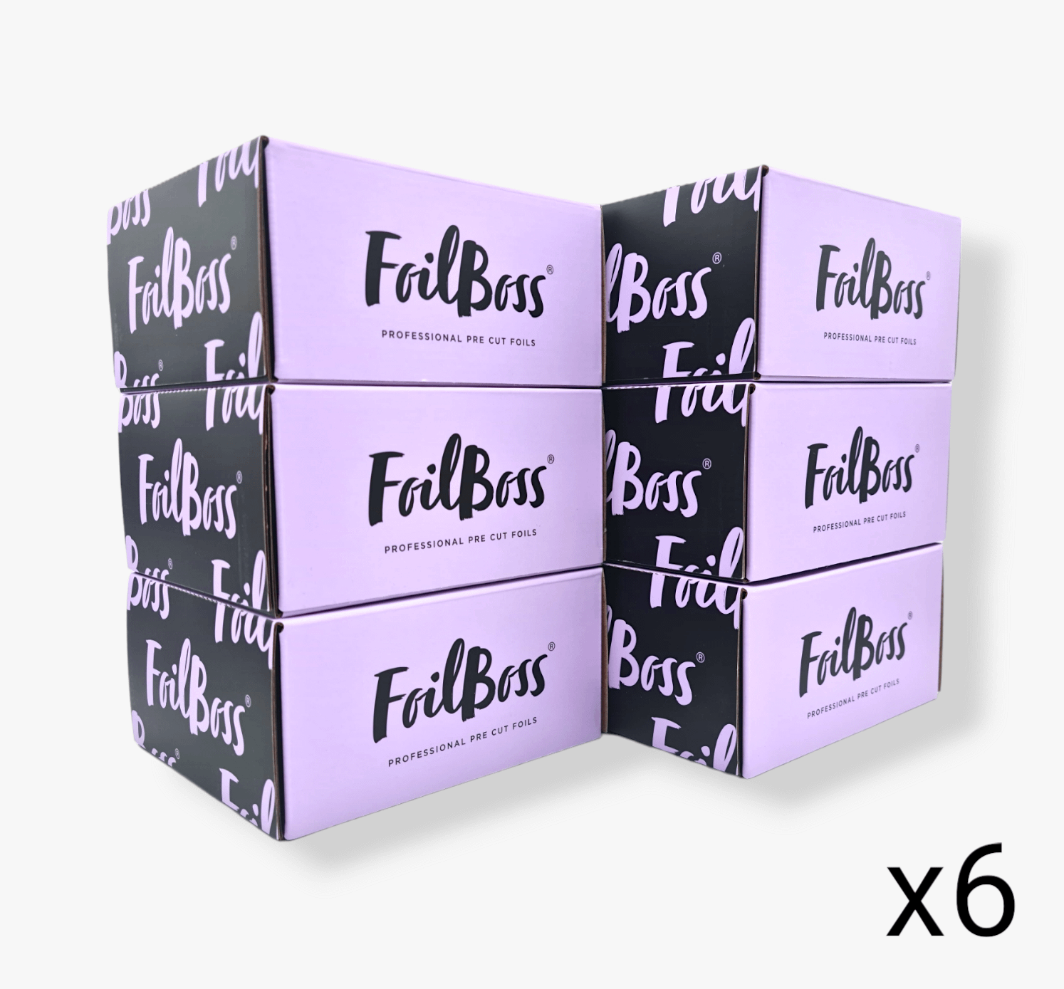 BOX OF 6 SIGNATURE 6" EXTRA WIDE pre cut embossed pop up foils 6" x 11" (15cm x 28cm) 500 Sheets