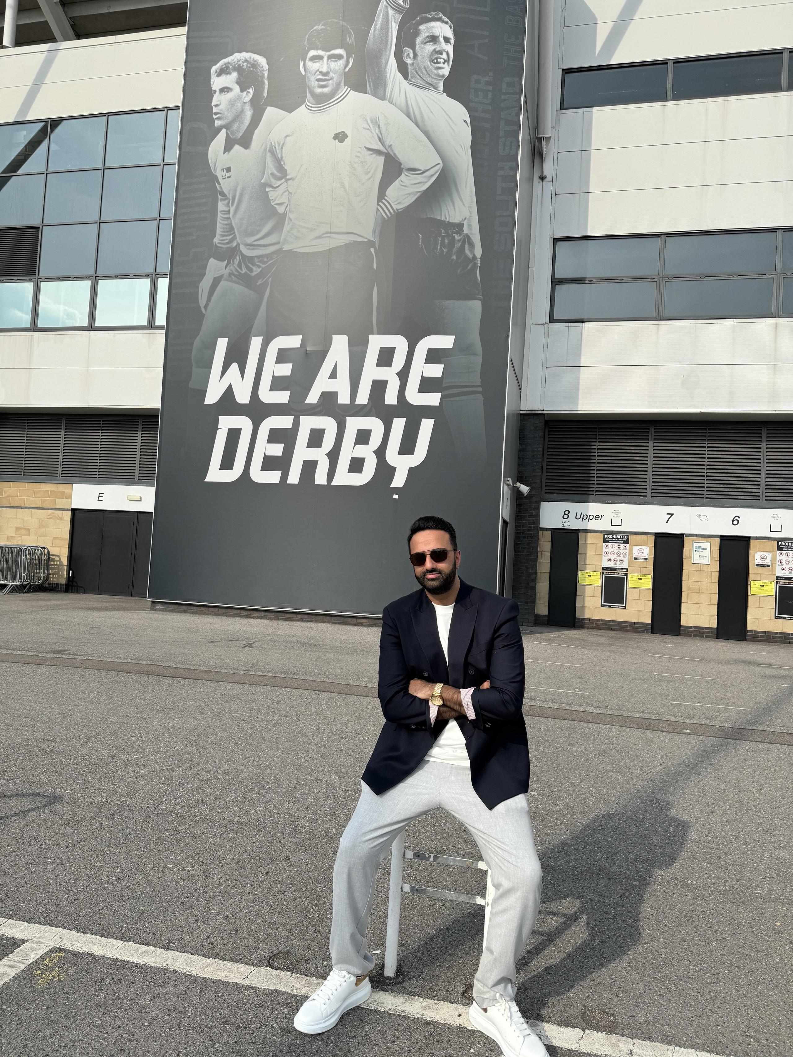 SENSANE DJ rocks it at DERBY COUNTY for the Punjabi Rams