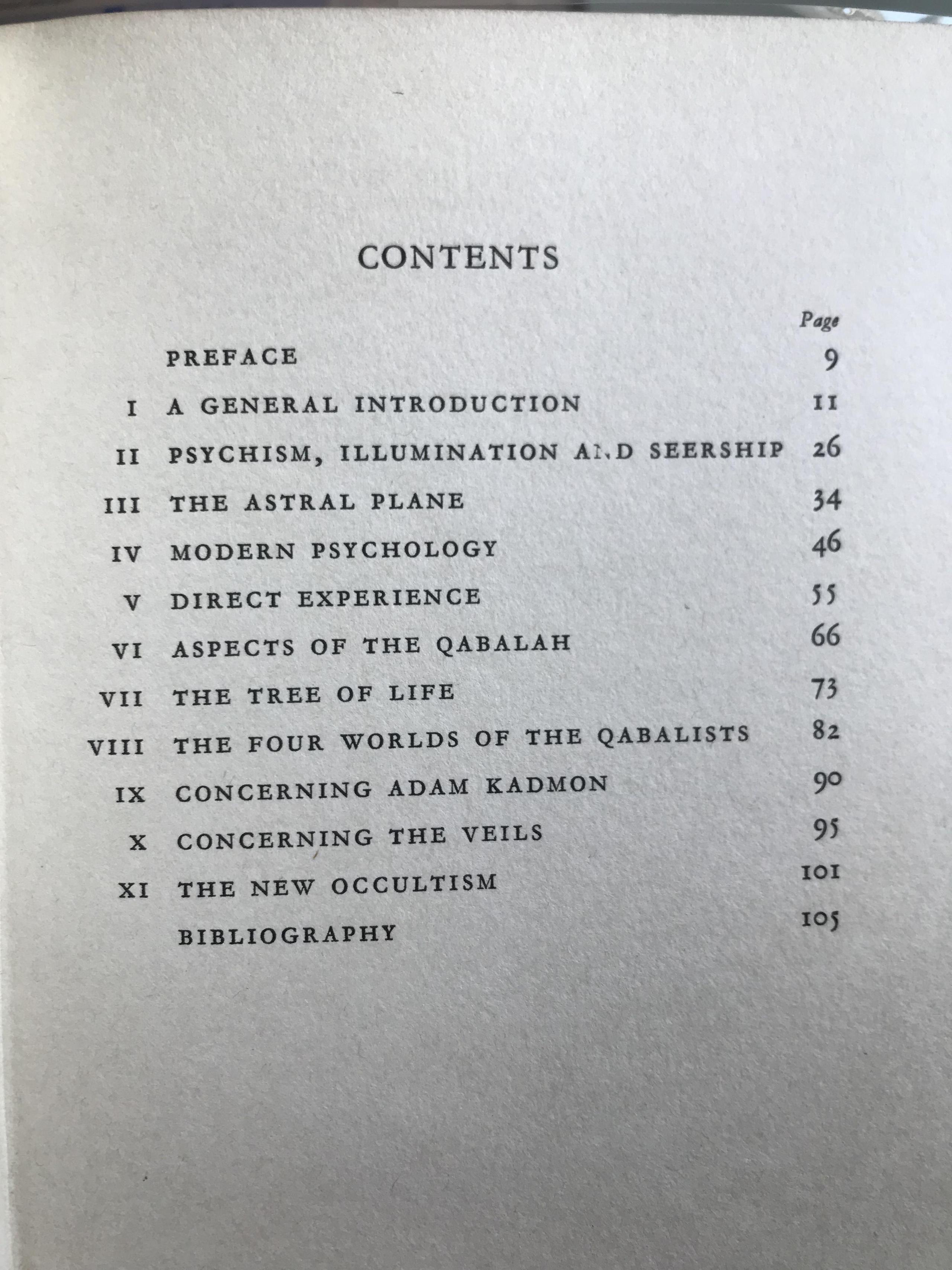 Magic and the Qabalah by W. E. Butler