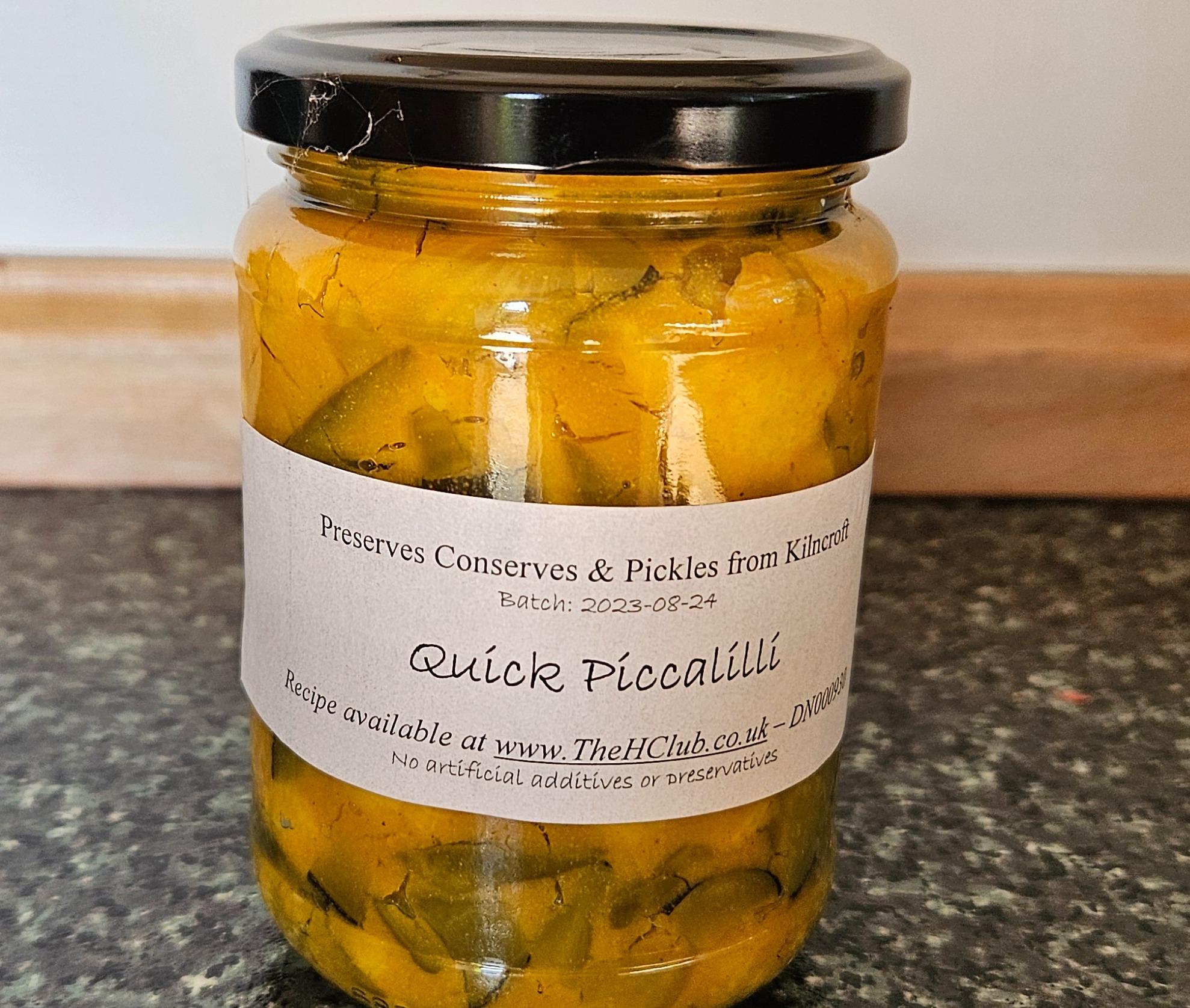 Quick Piccalilli