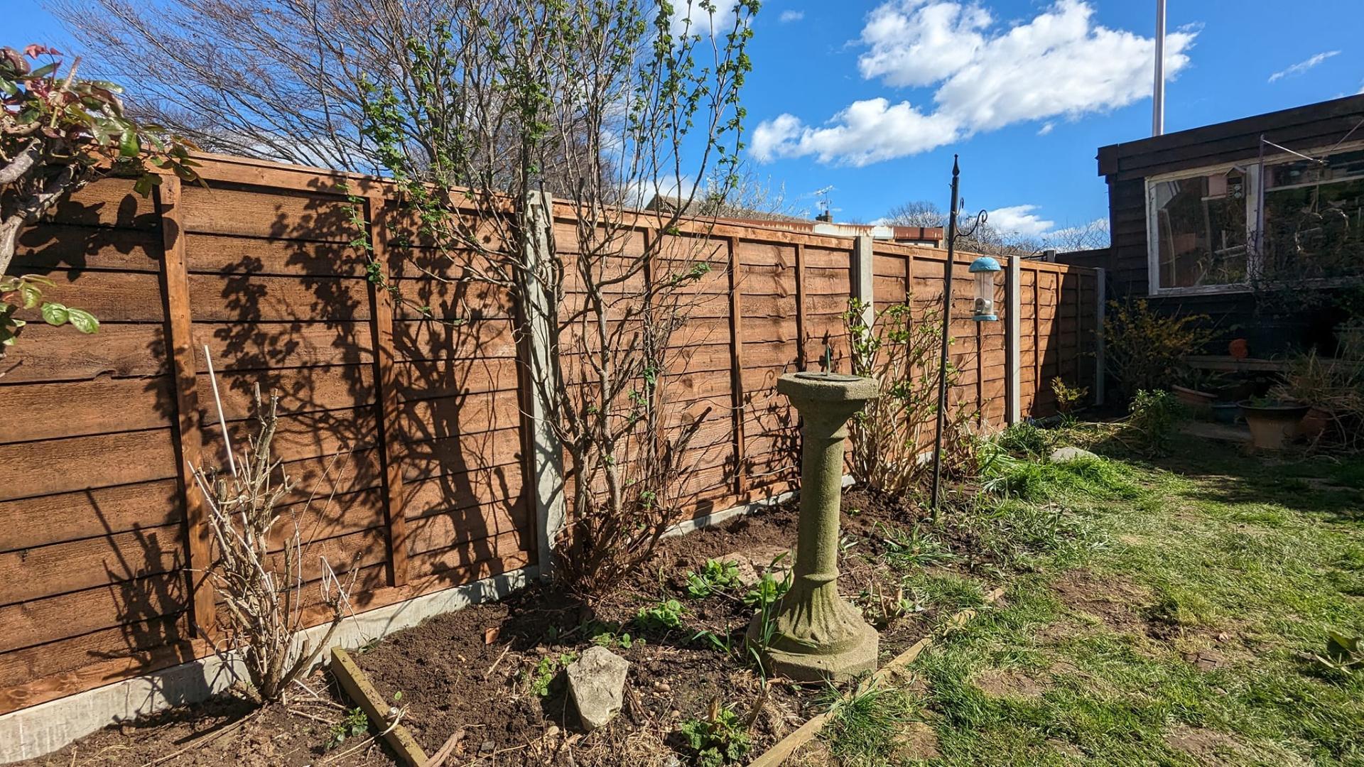 Garden Waney lap Fence panels | Sheridan Fencing