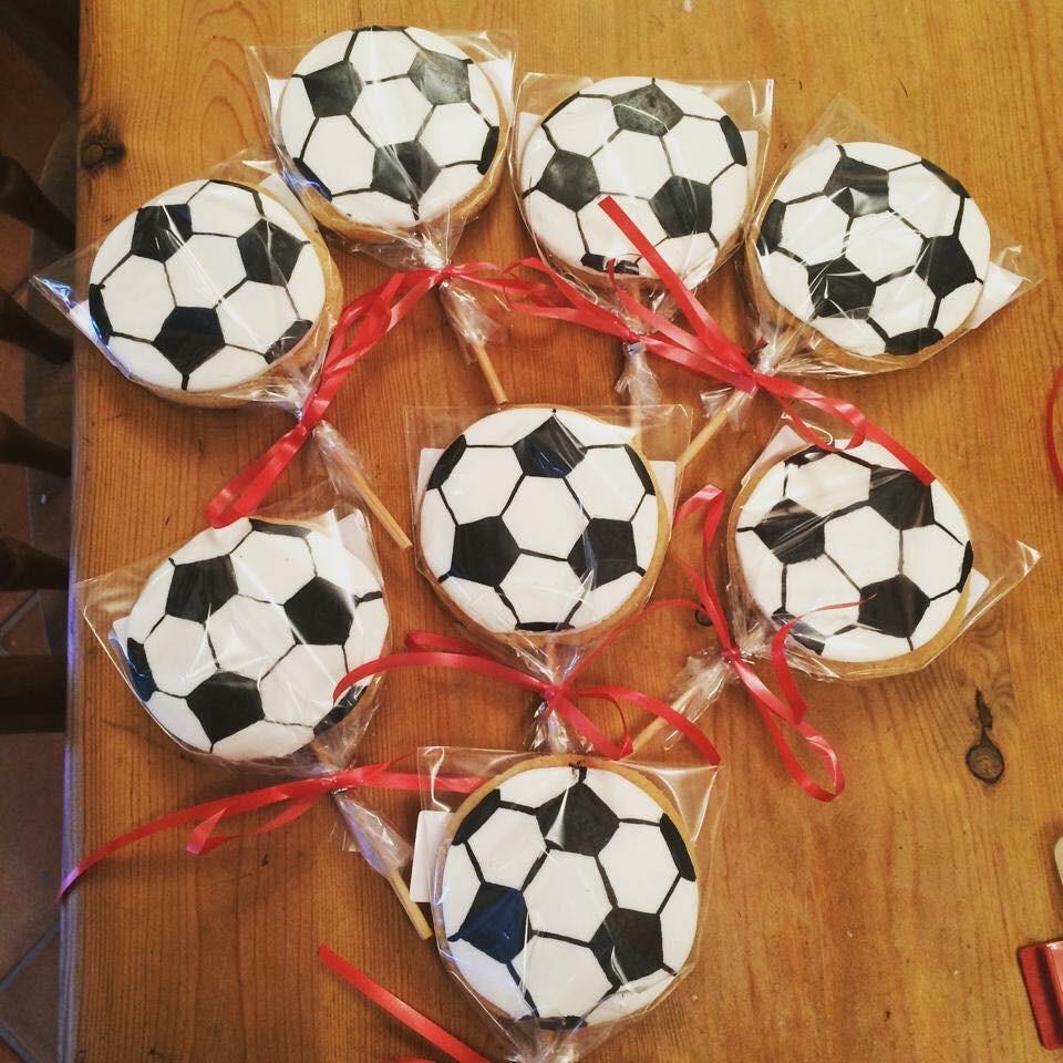 Football Cookie Lolly