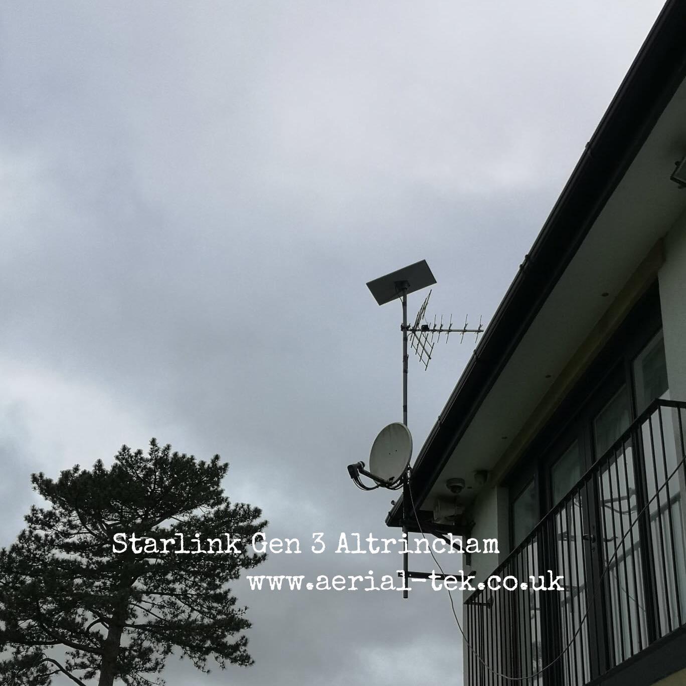 Starlink Installers Altrincham