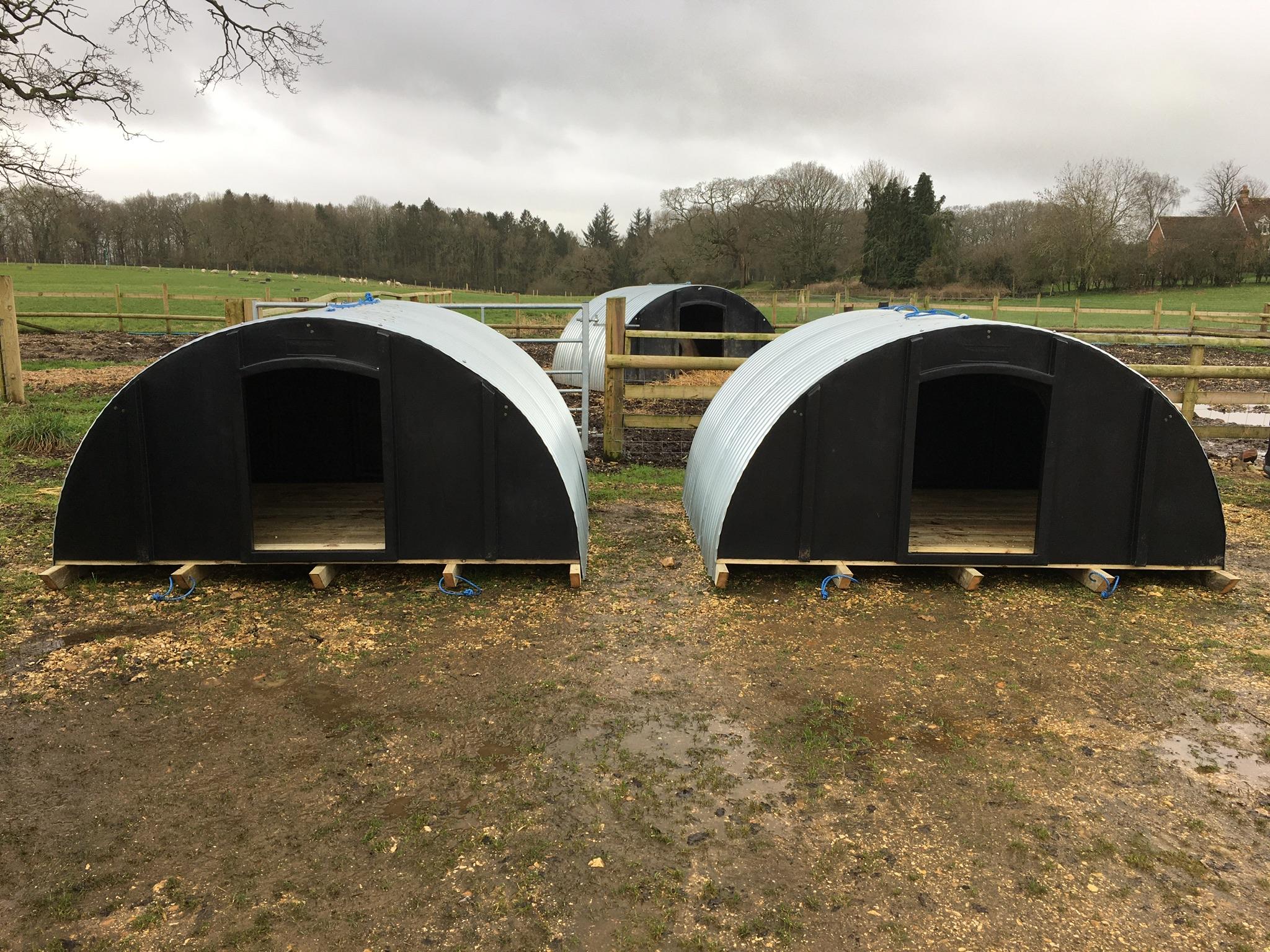 Two Arks delivered to a forest school in the New Forest.