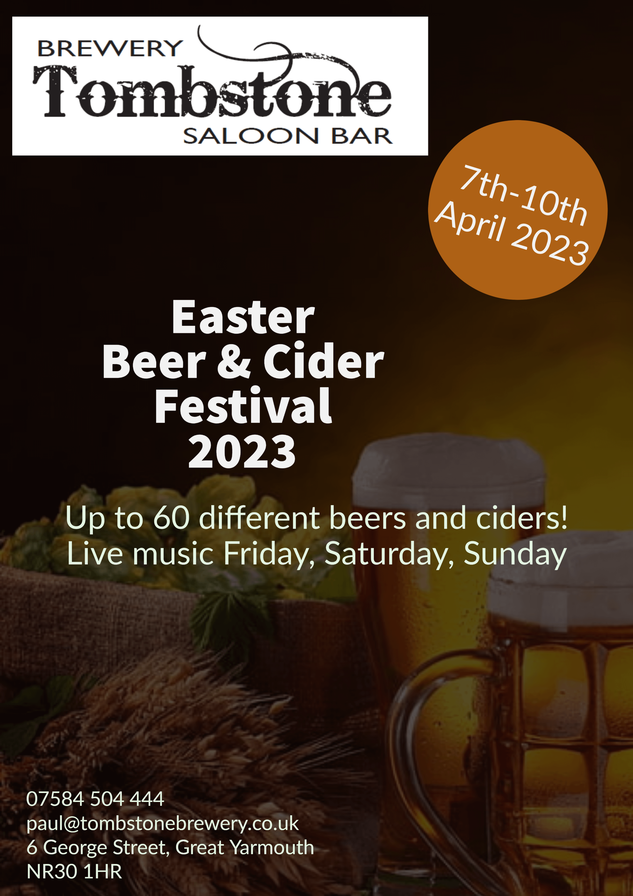Easter Beer & Cider Festival 2023