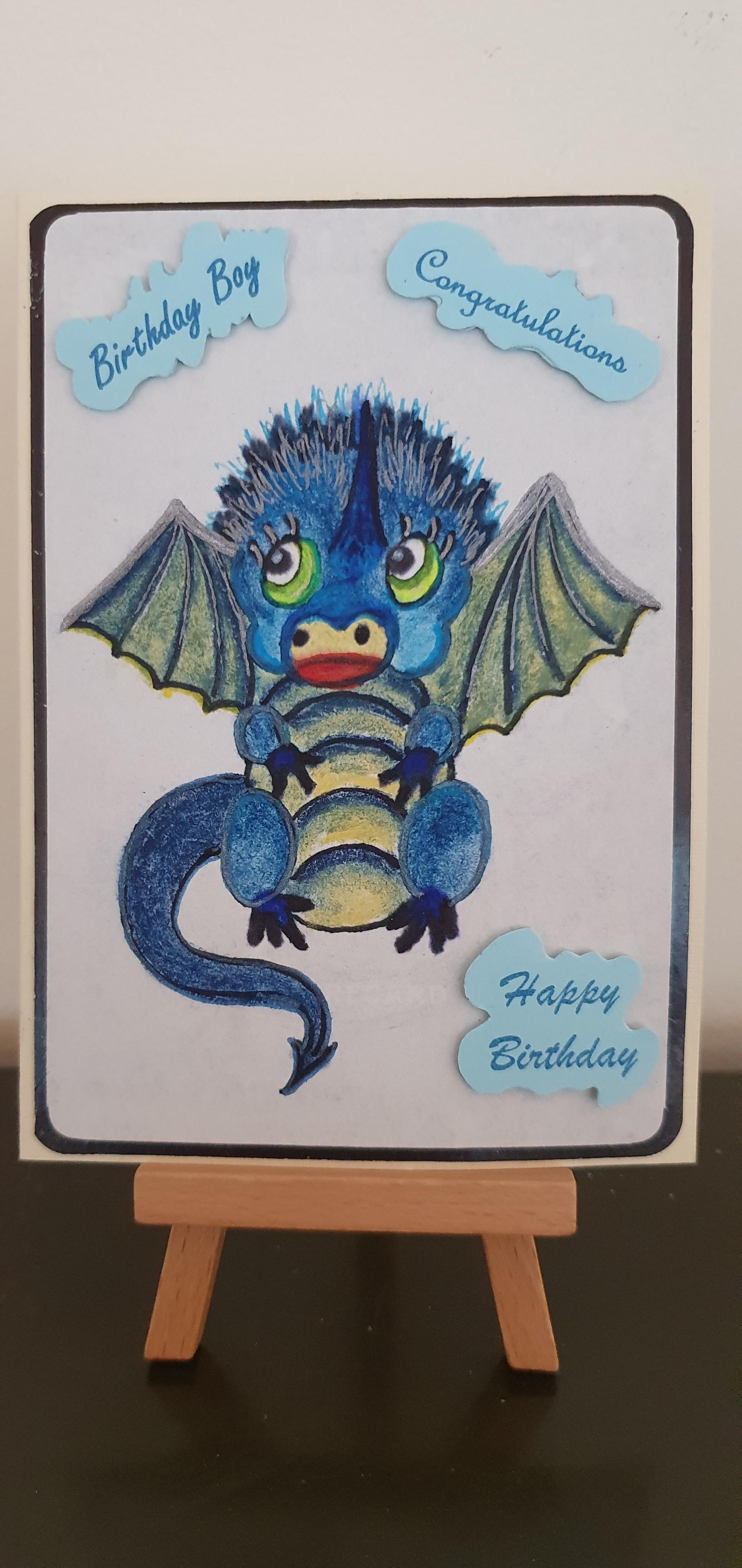 Dragon Art Mixed Card 4 pack