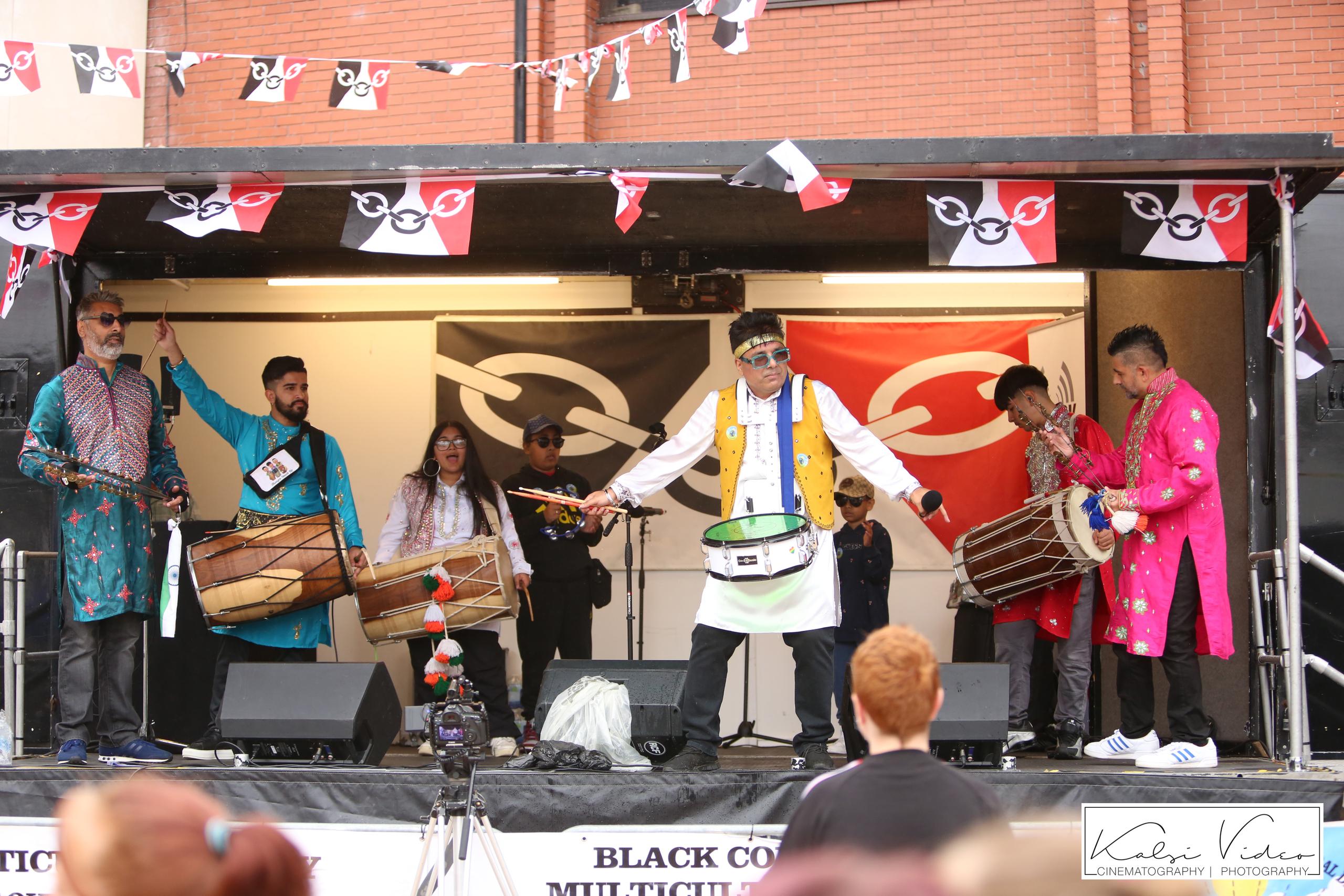 Bhangra Smash Up at Black Country Multicultural Day 2023