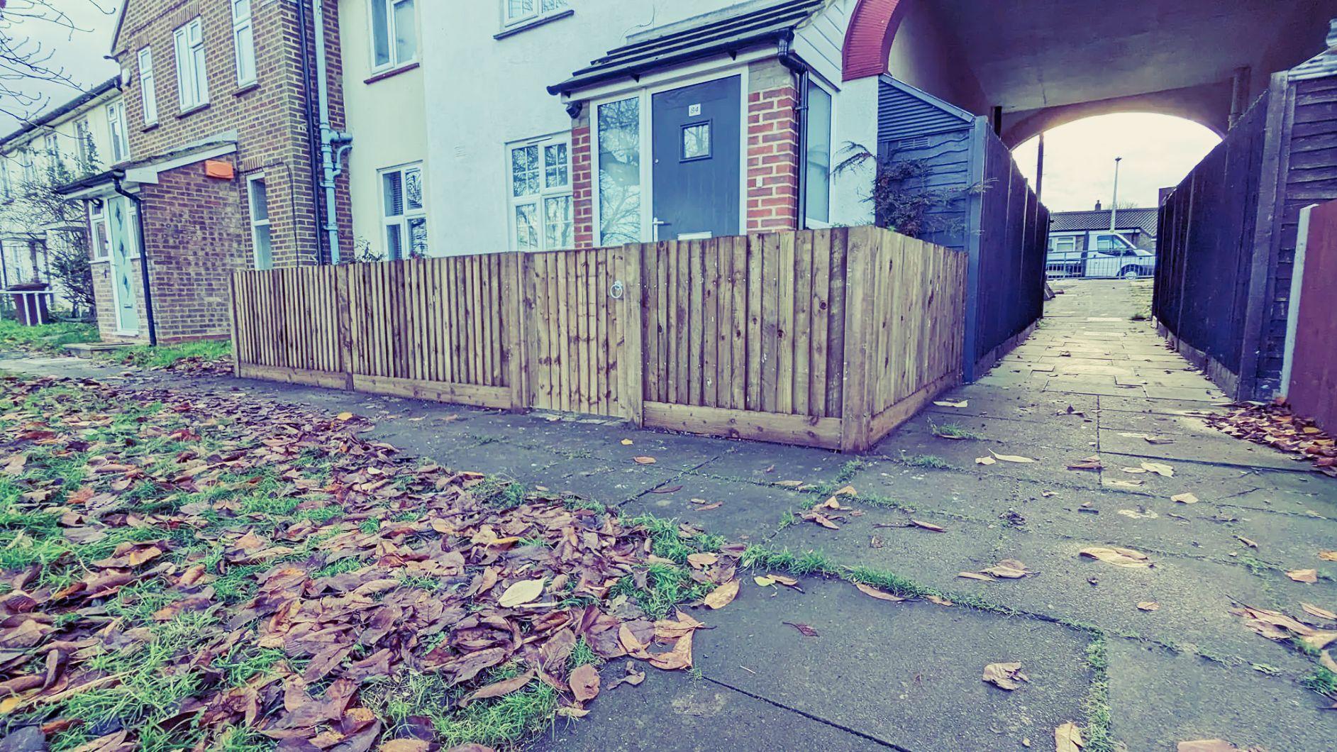 Front fence in Maidstone