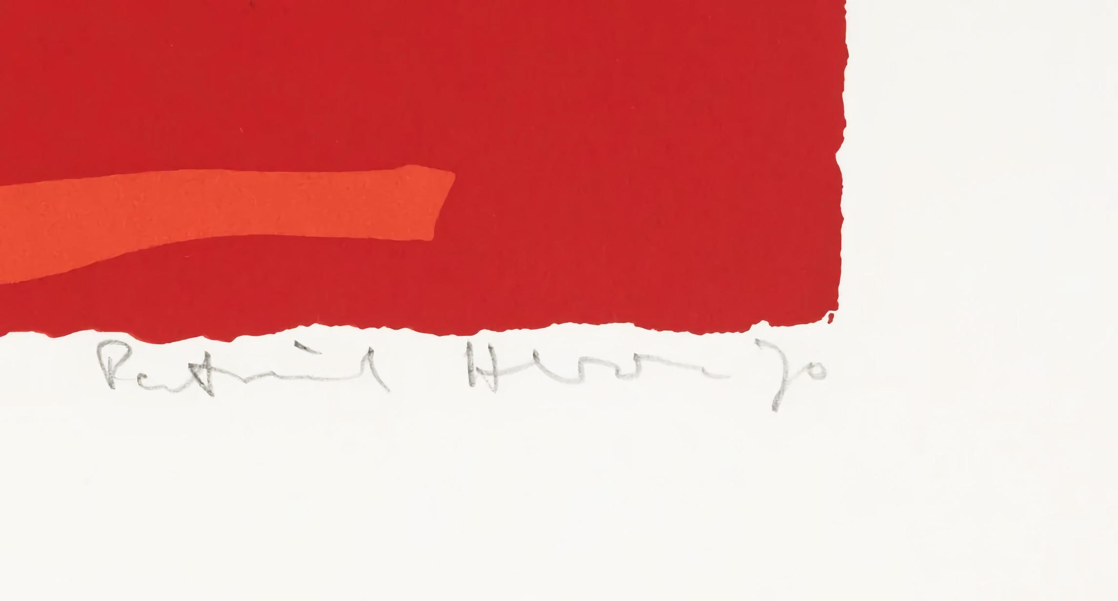 Patrick Heron - Six in Vermillion with Red in Red