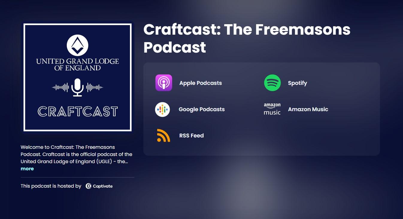 CRAFTCAST - THE FREEMASONS PODCAST