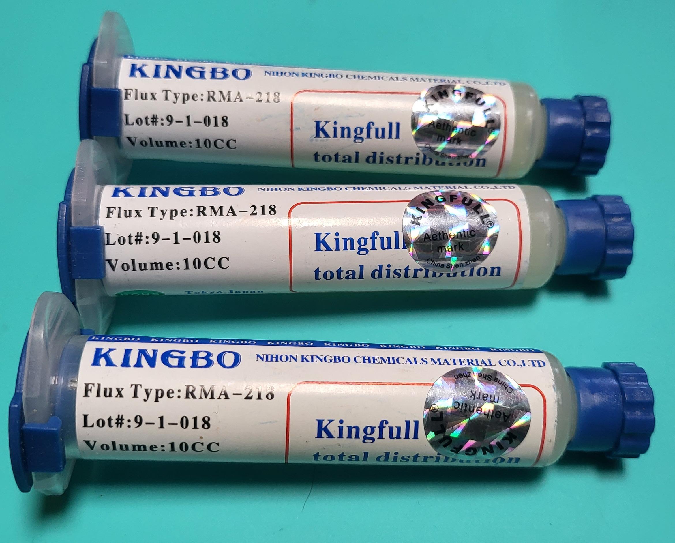 KINGBO RMA-218 Soldering Flux Solder Liquid 10cc x3