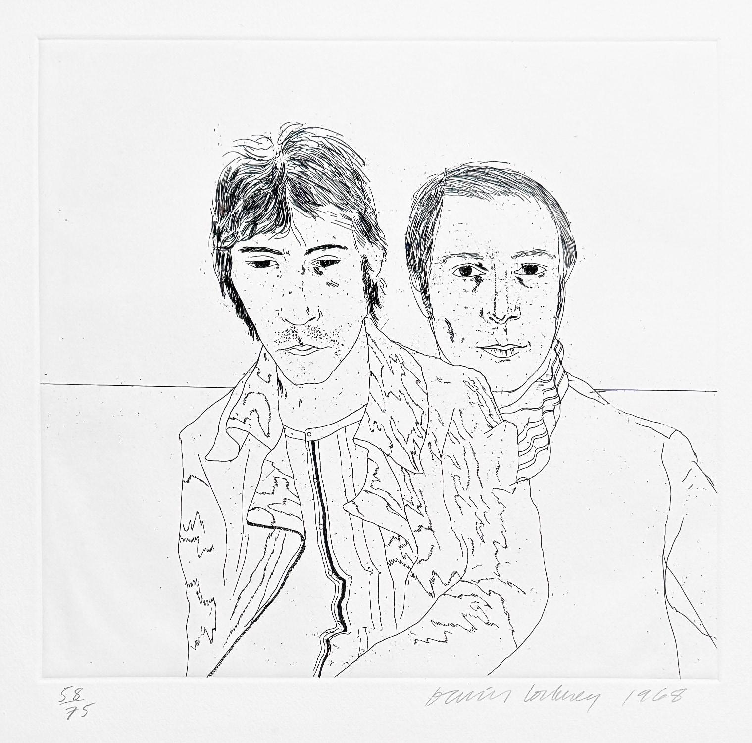 David Hockney - Ossie & Mo