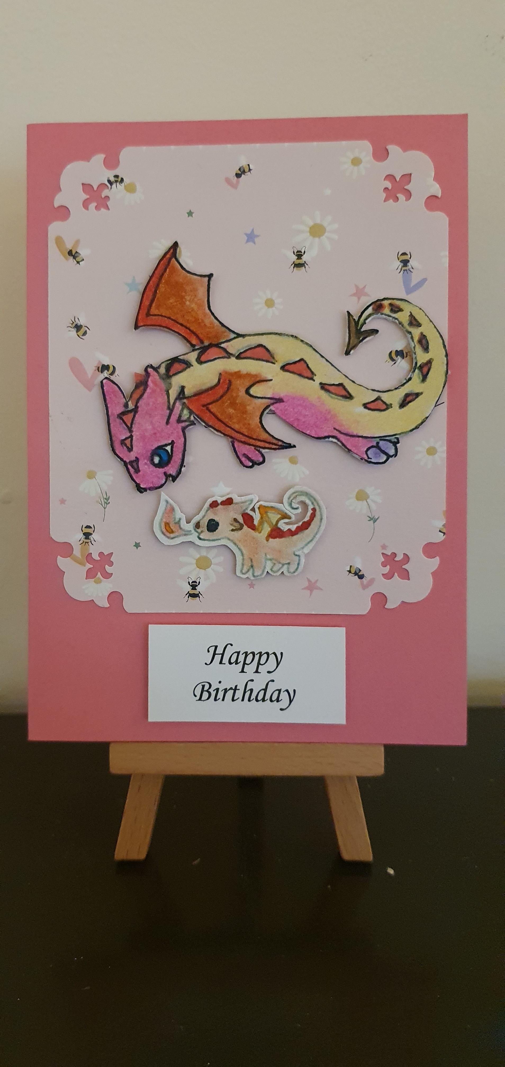 Dragon Art Mixed Card 4 pack