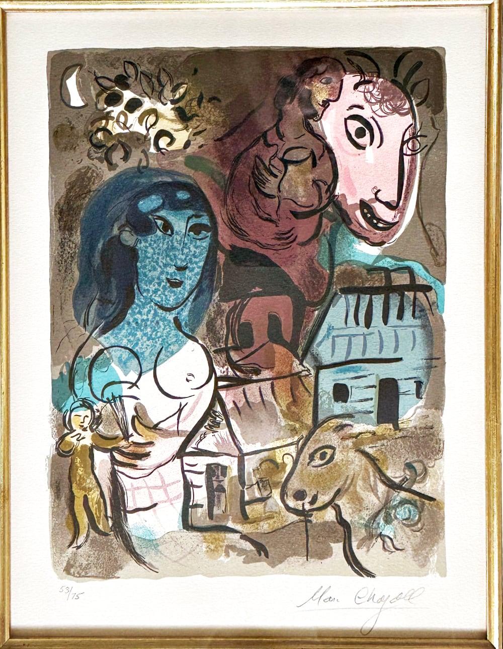 Marc Chagall - XXe Siècle Homage à Marc Chagall