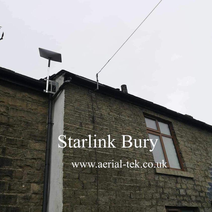starlink, professional, installation, bury,