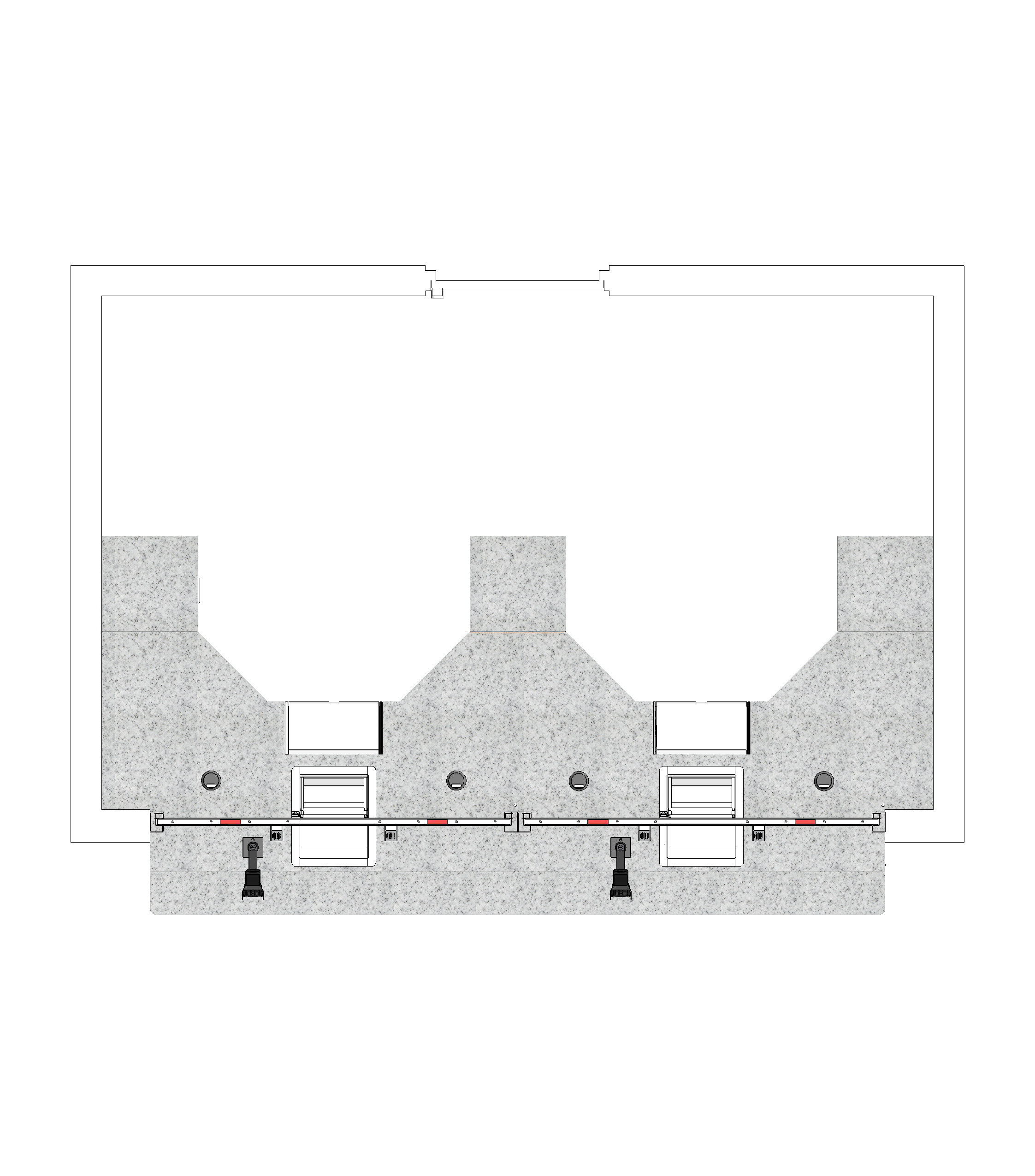 Inclusive Design Counter System for ticket offices