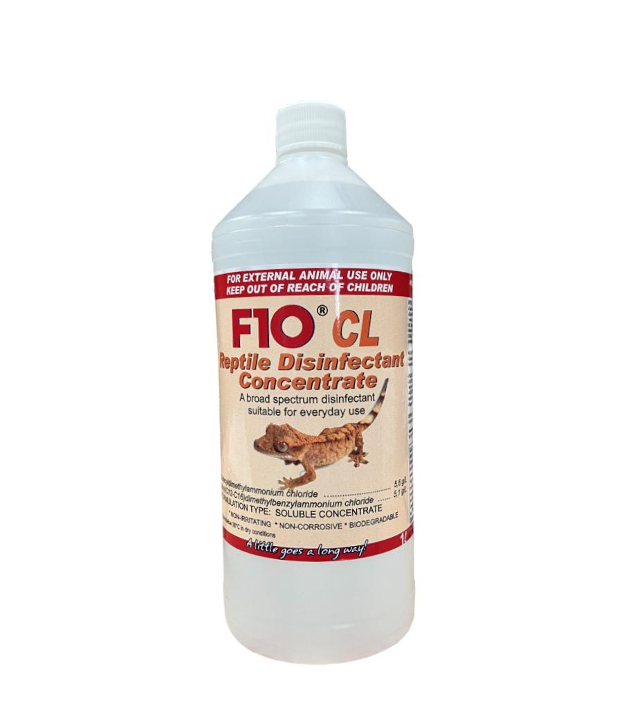 F10CL Reptile Disinfectant Concentrate bottle