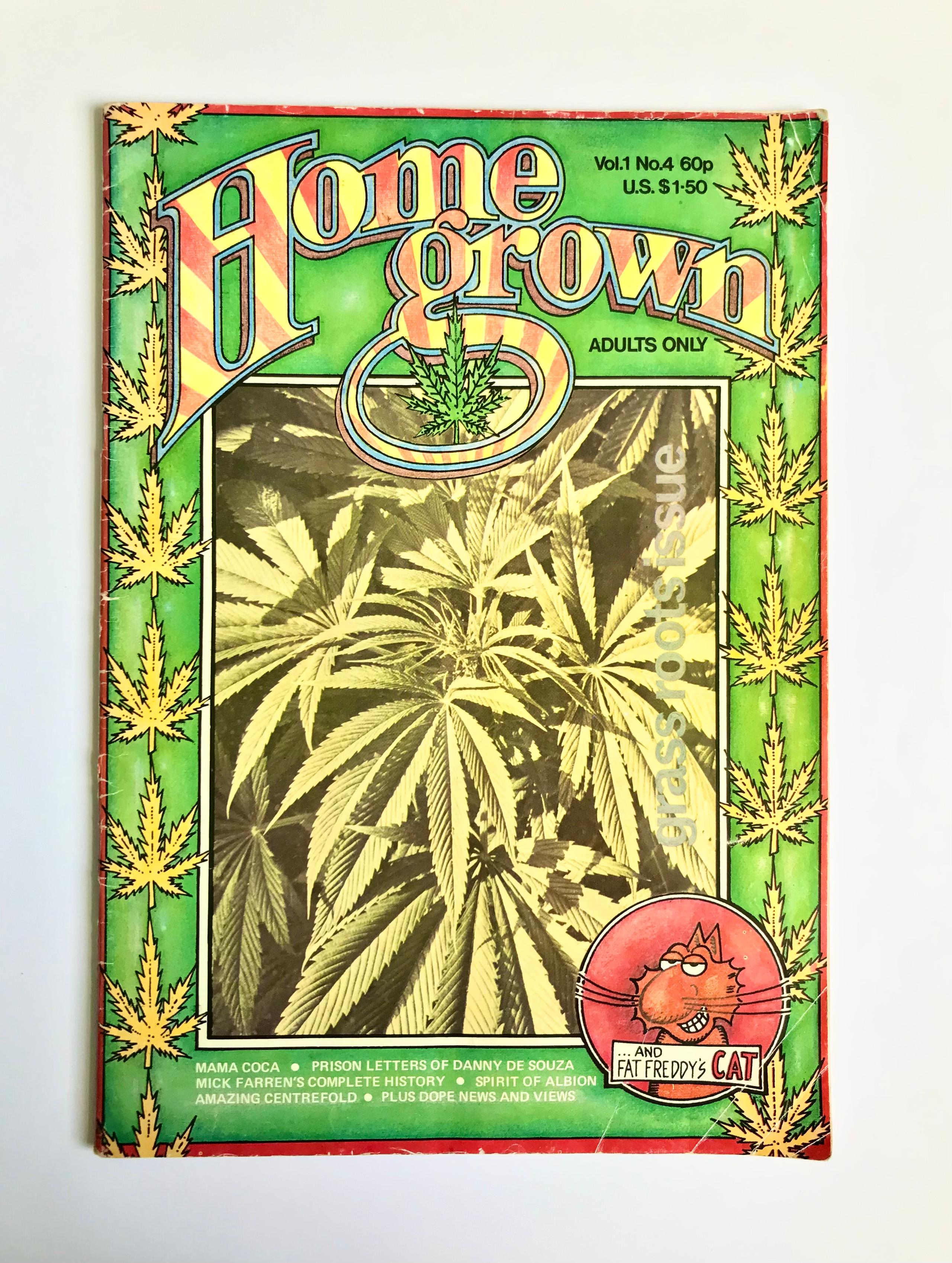 Cannabis Ephemera Including Two British Countercultural Magazines