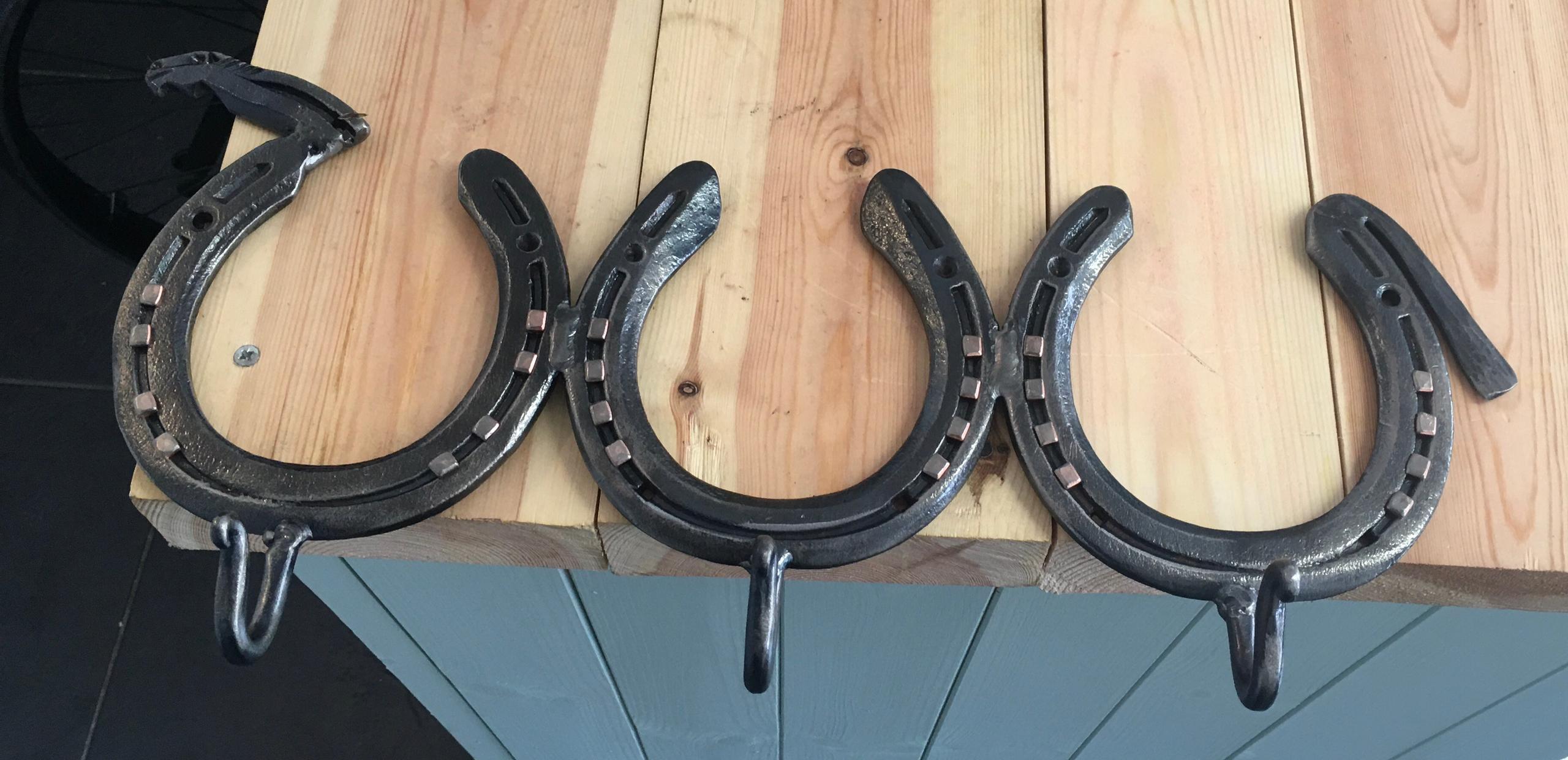 Horse shoe Coat Hooks