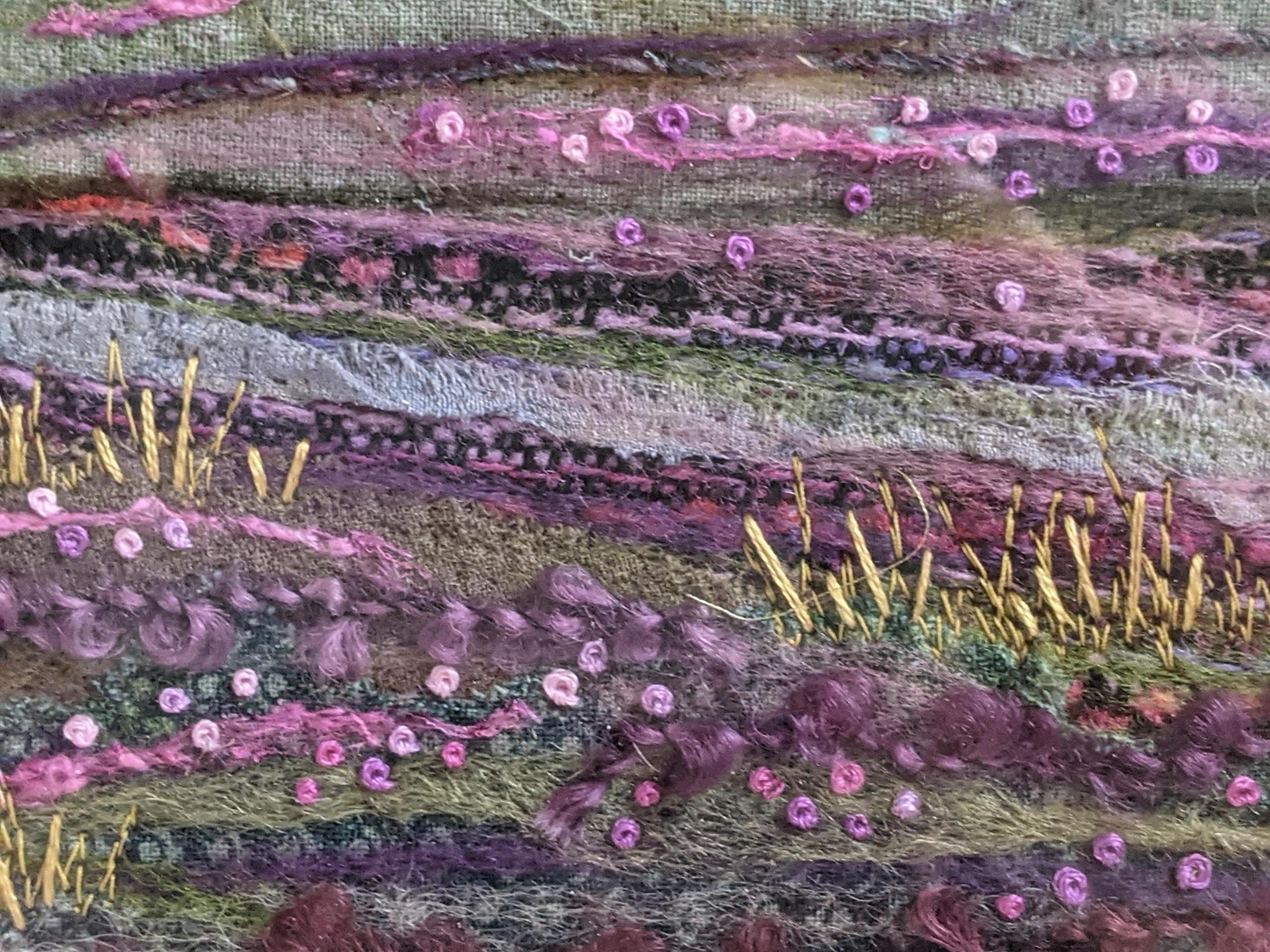 Summer Moorland - Textile Picture