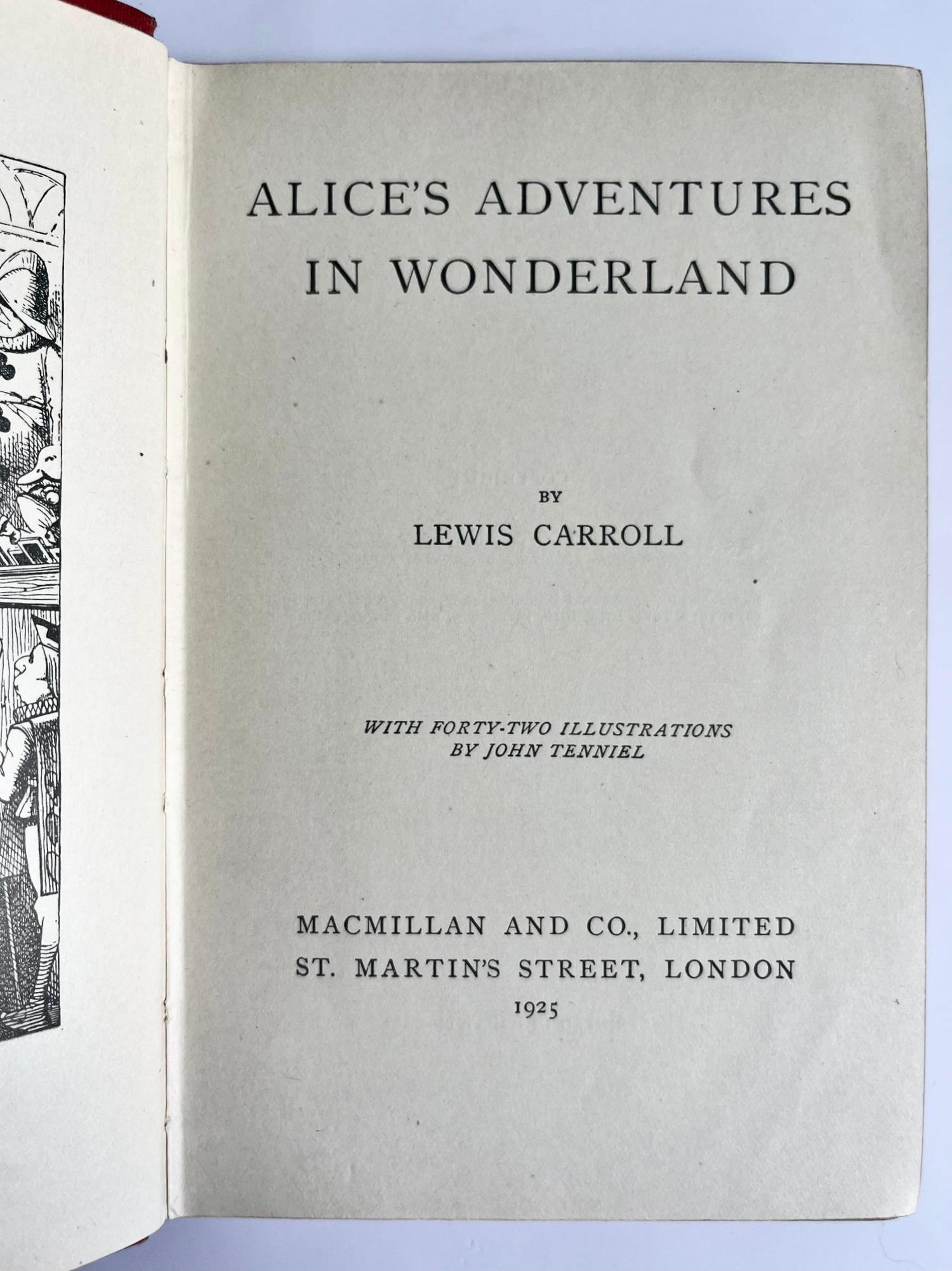 Alice's Adventures In Wonderland by Lewis Carroll