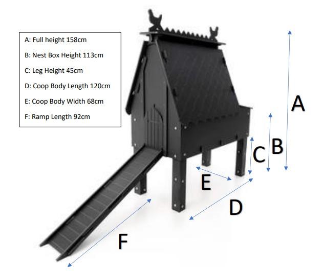 Henlays Chicken Coop - Delivery Included