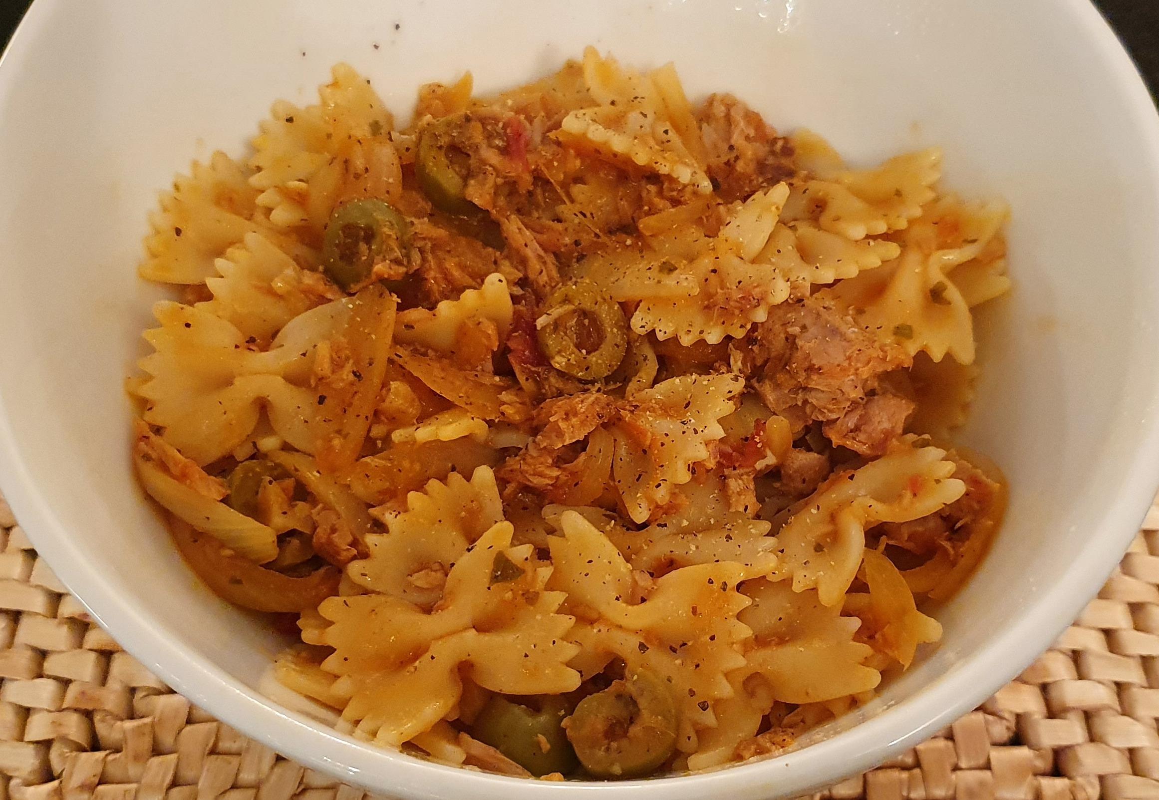 Tuna & Olive Farfalle