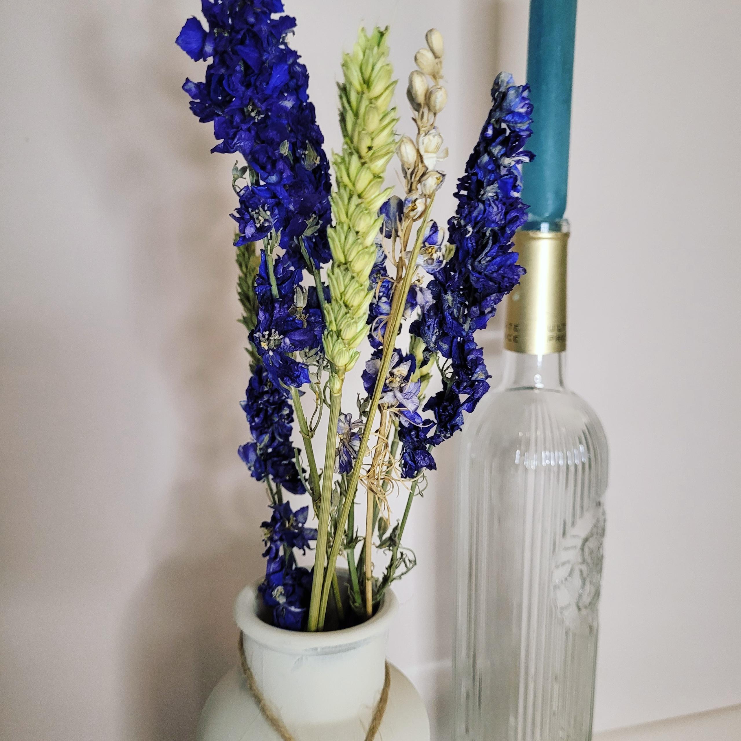 Larkspur Vase