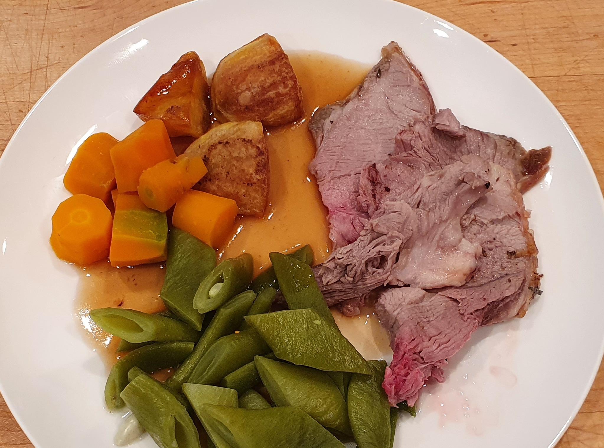 Roast Shoulder of Lamb